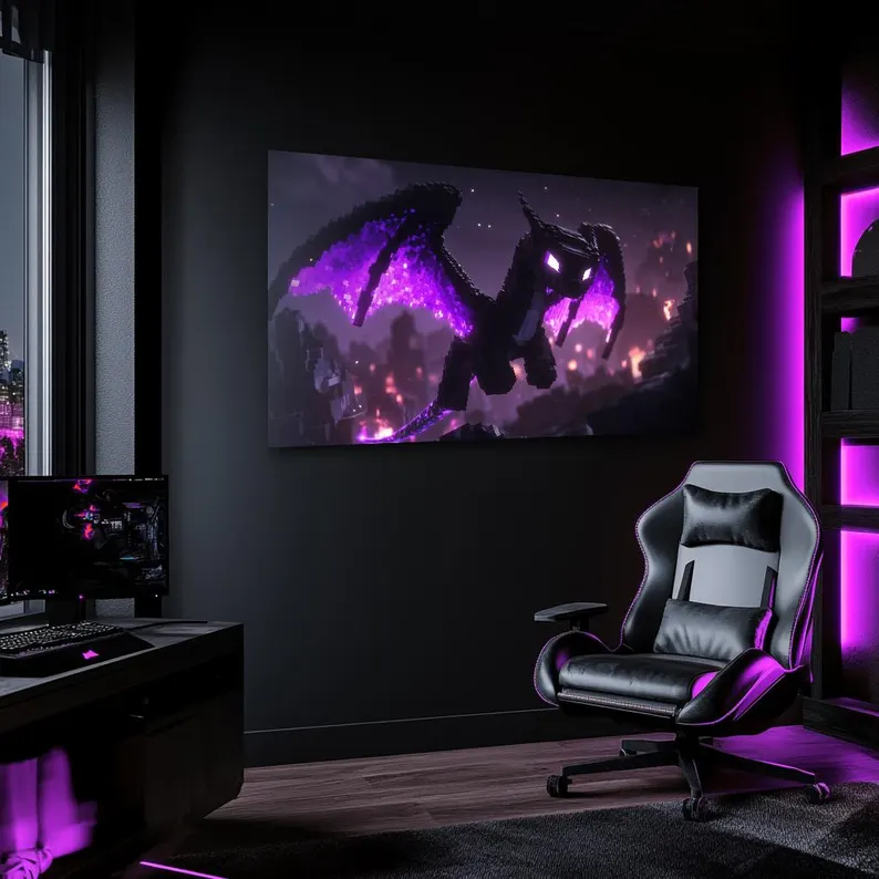 minecraft-ender-dragon-poster-canvas-print