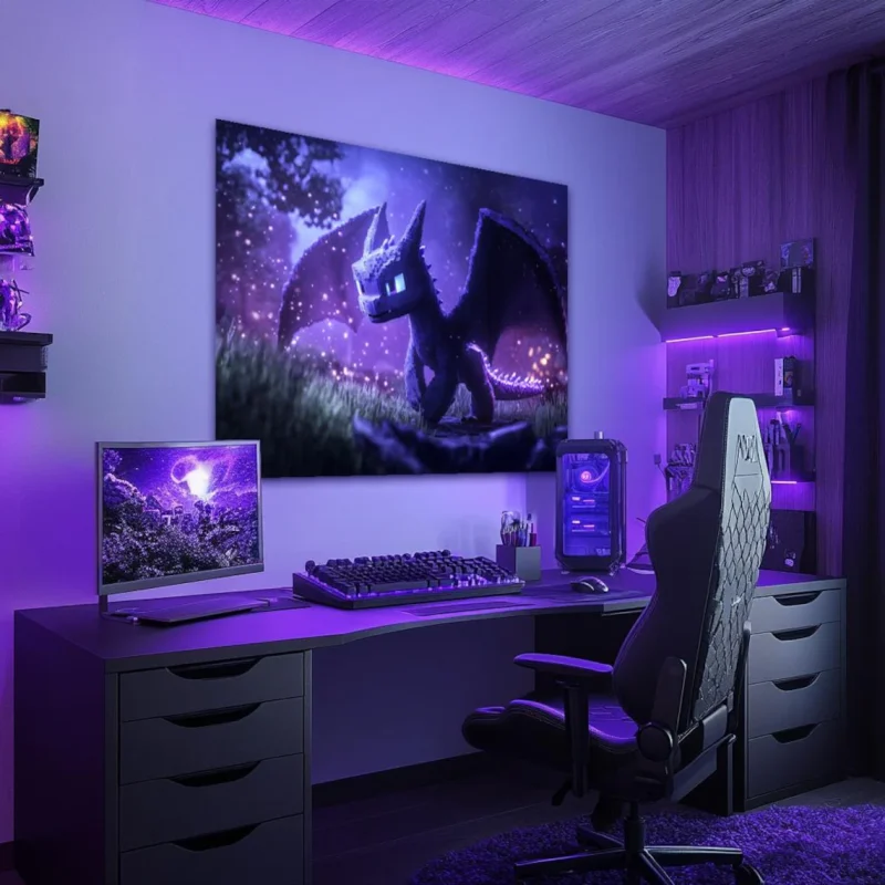 minecraft-ender-dragon-poster-canvas-print-2