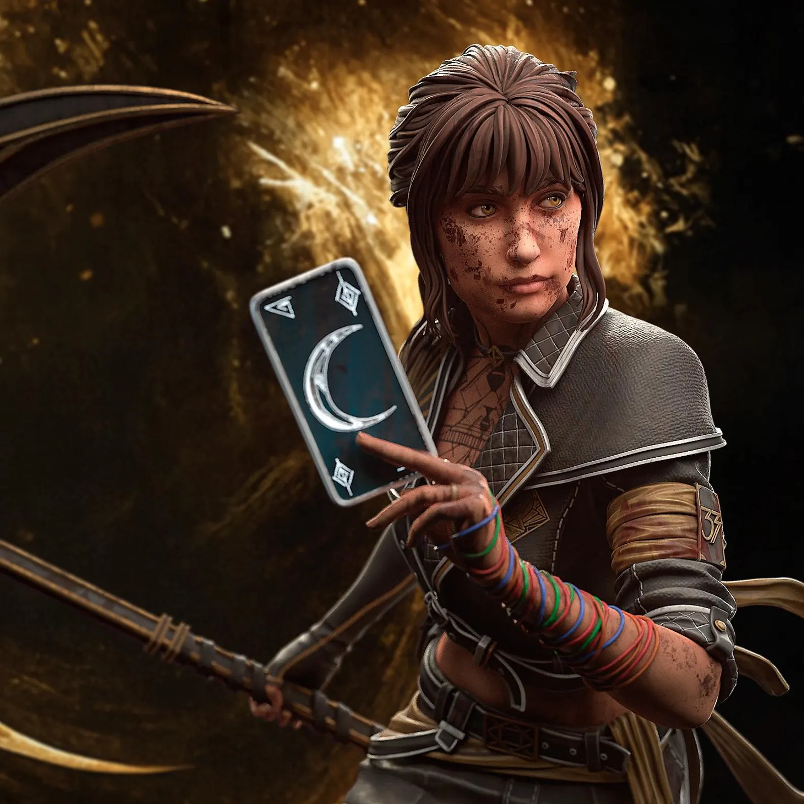 Sciel Action Figure | Clair Obscur Expedition 33 Resin Garage Kit