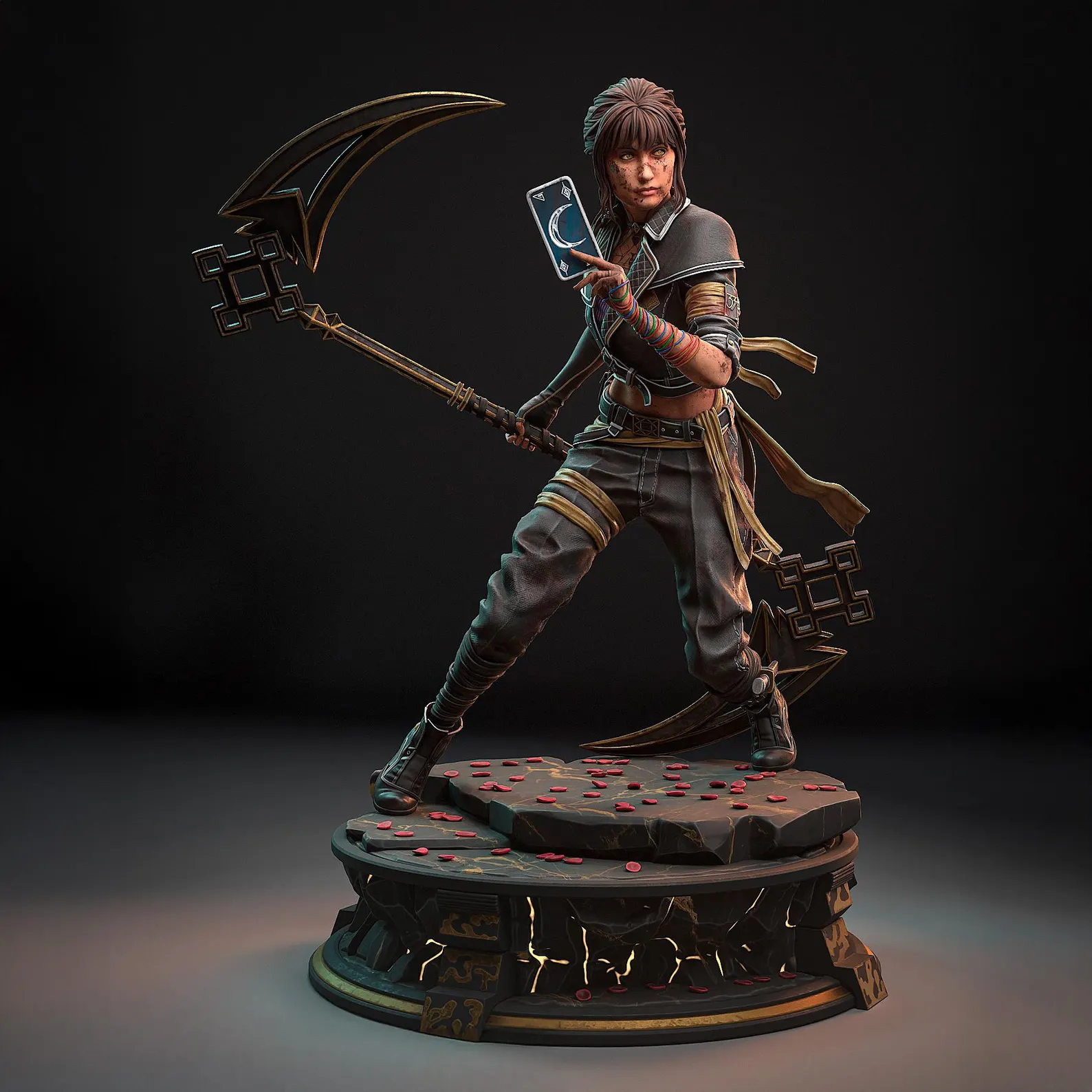 Sciel Action Figure | Clair Obscur Expedition 33 Resin Garage Kit