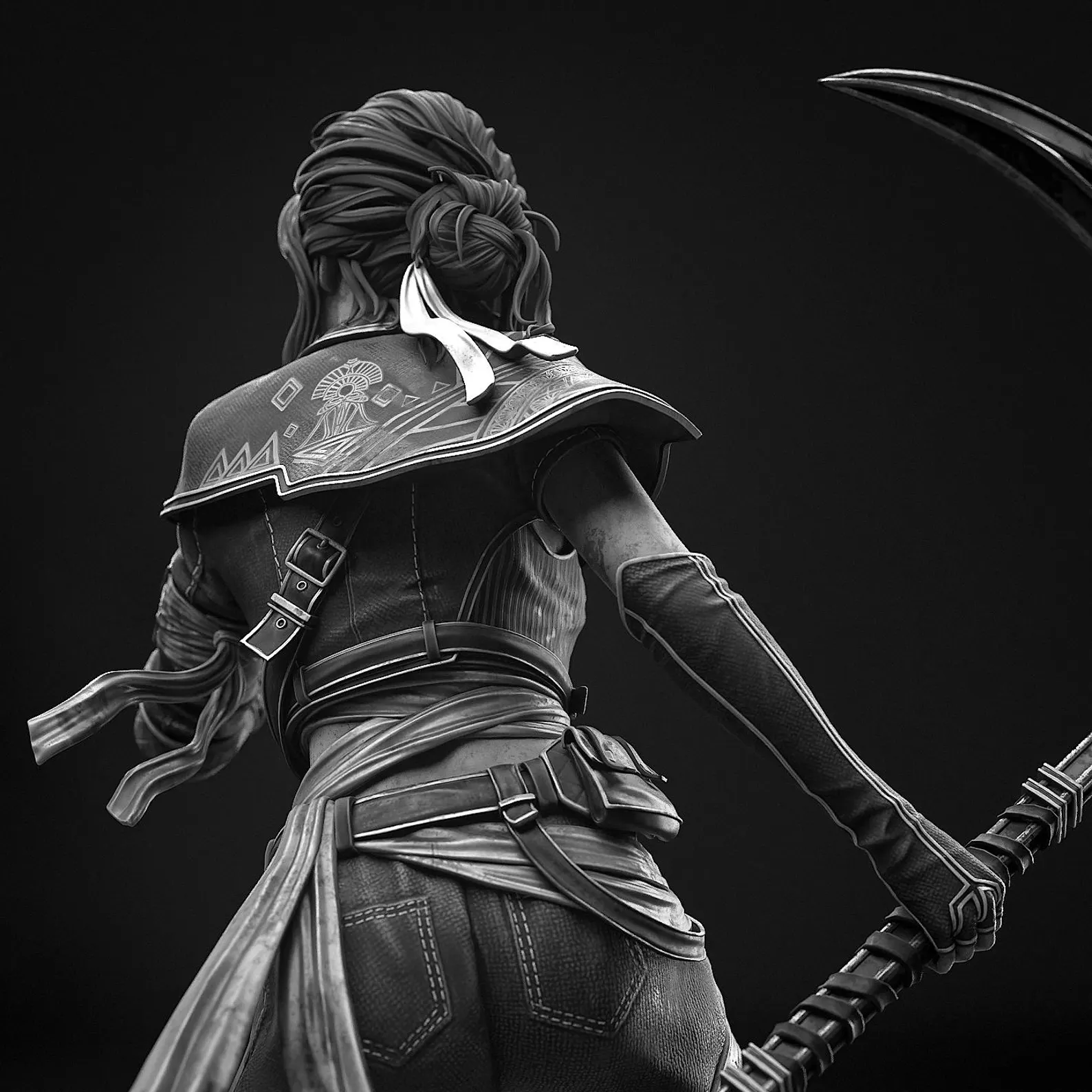Clair Obscur: Expedition 33 – Sciel Action Figure | Model by H3LL Creator | 3D Printed Garage Kit