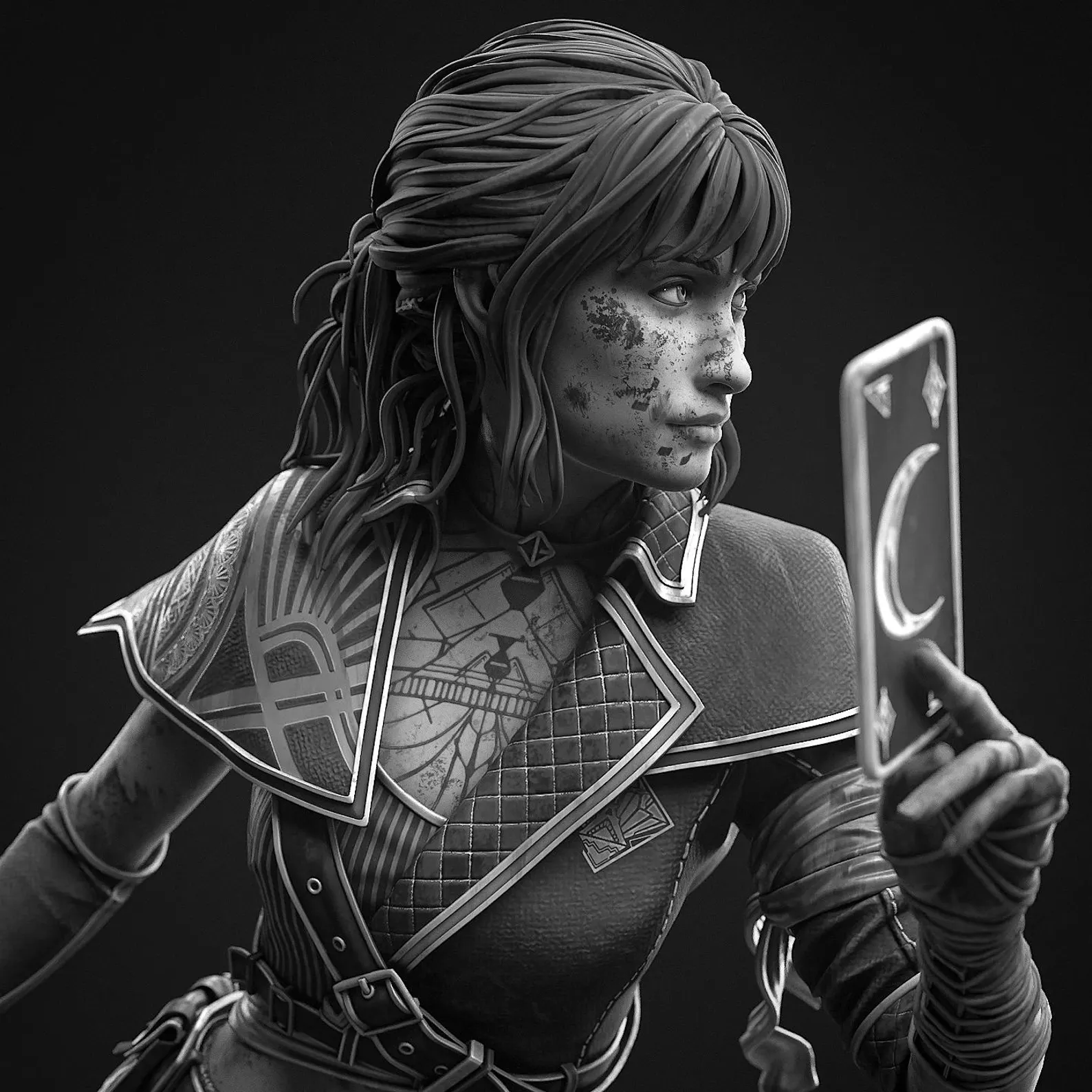 Clair Obscur: Expedition 33 – Sciel Action Figure | Model by H3LL Creator | 3D Printed Garage Kit