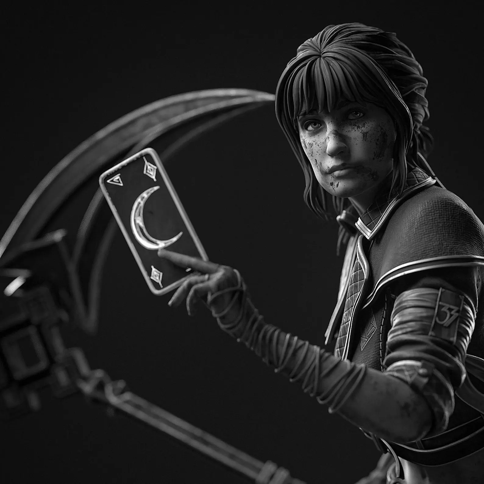Clair Obscur: Expedition 33 – Sciel Action Figure | Model by H3LL Creator | 3D Printed Garage Kit