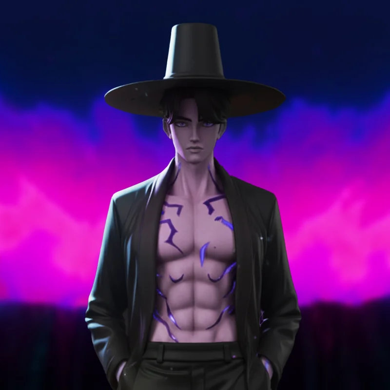 k-pop-demon-hunters-jinu-demon-form-model-by-nomnom-figures-3d-printed-resin-garage-kit