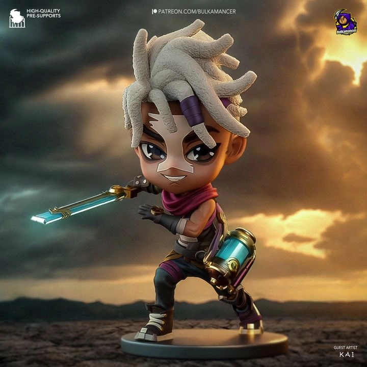 league-of-legends-ekko-from-arcane-chibi-figure-model-by-bulkamancer-sculpts-3d-printed-garage-kit