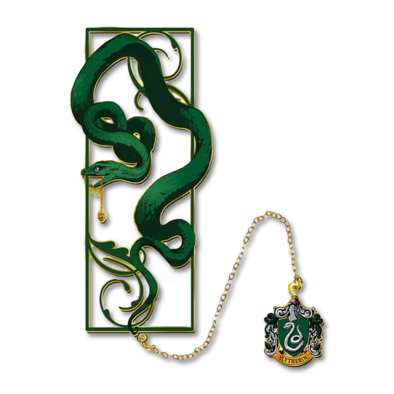 slytherin-bookmark-95-mm-snake-house-inspired-bookmark