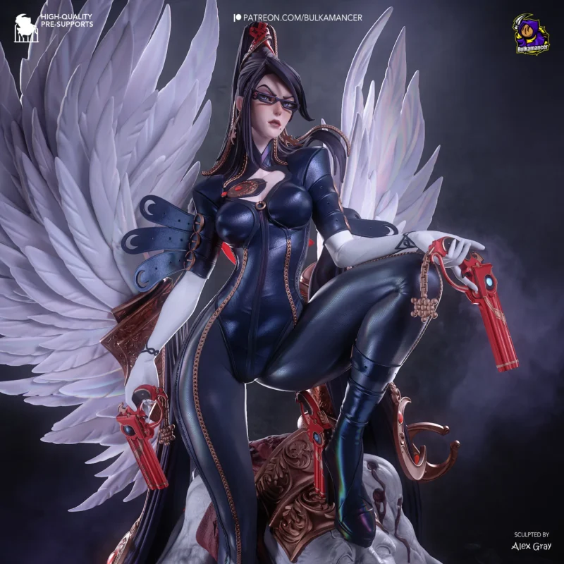 bayonetta-bayonetta-action-figure-model-by-bulkamancer-sculpts-3d-printed-resin-garage-kit