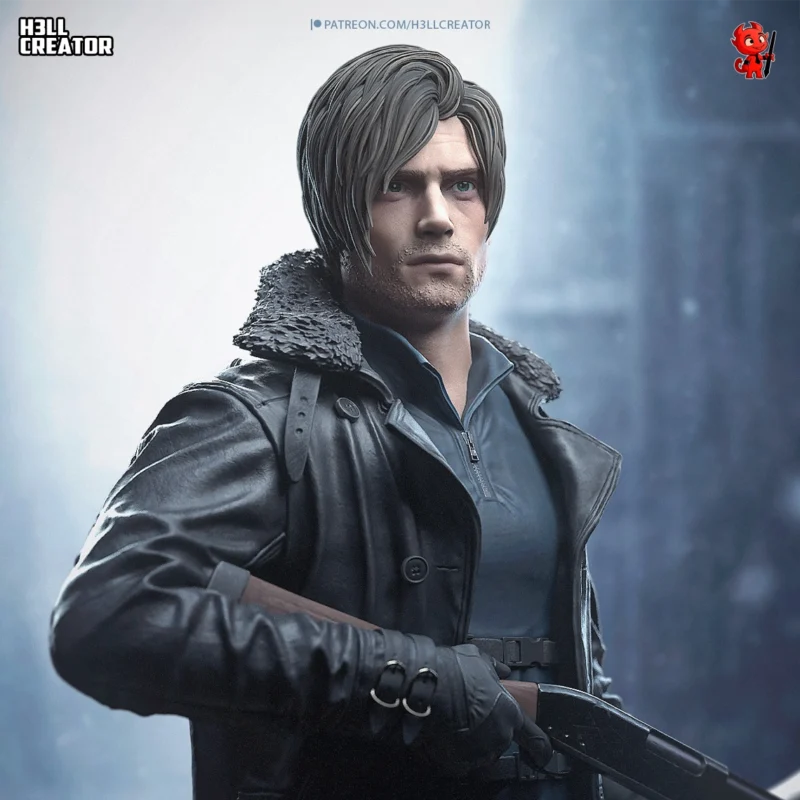 resident-evil-requiem-leon-kennedy-action-figure-model-by-h3ll-creator-3d-printed-garage-kit