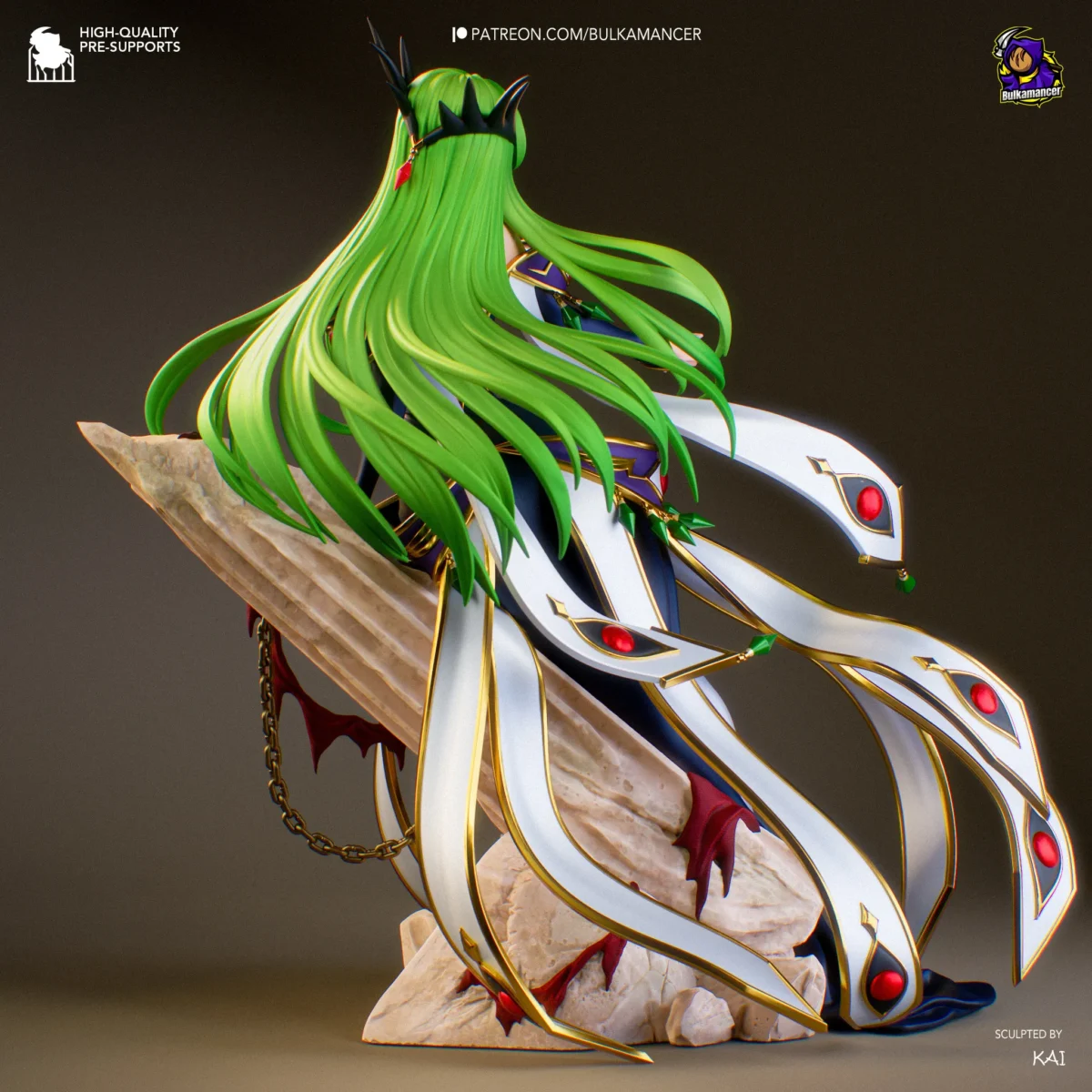 Code Geass – Empress C.C. Figure