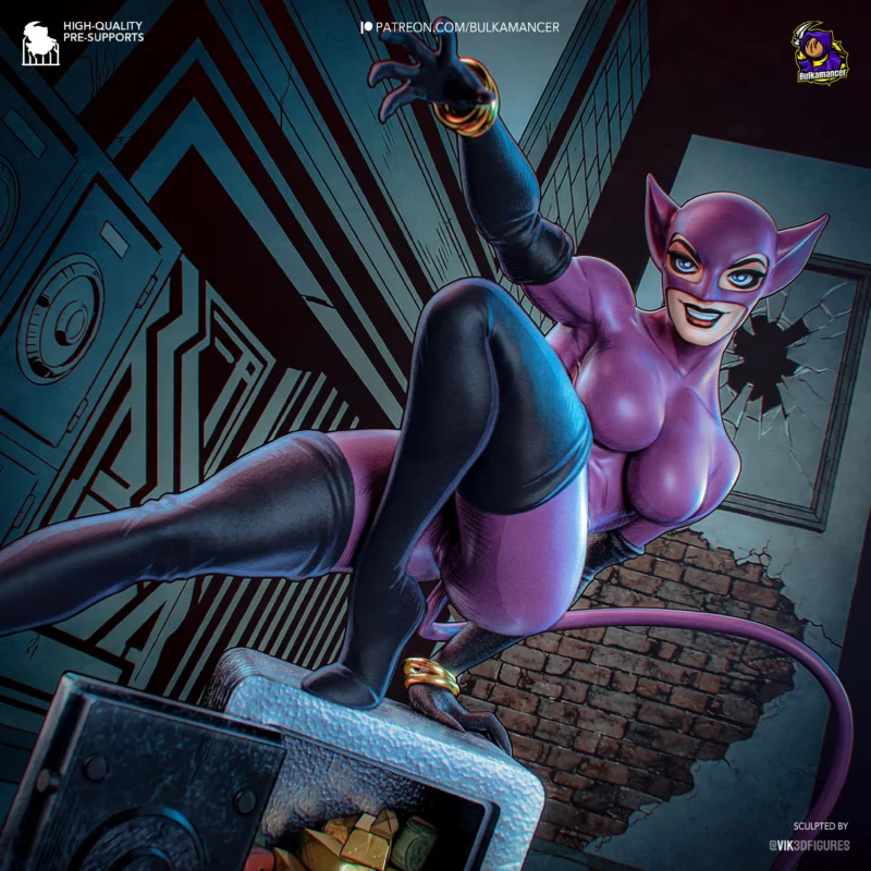 catwoman-action-figure-model-by-bulkamancer-3d-printed-resin-garage-kit