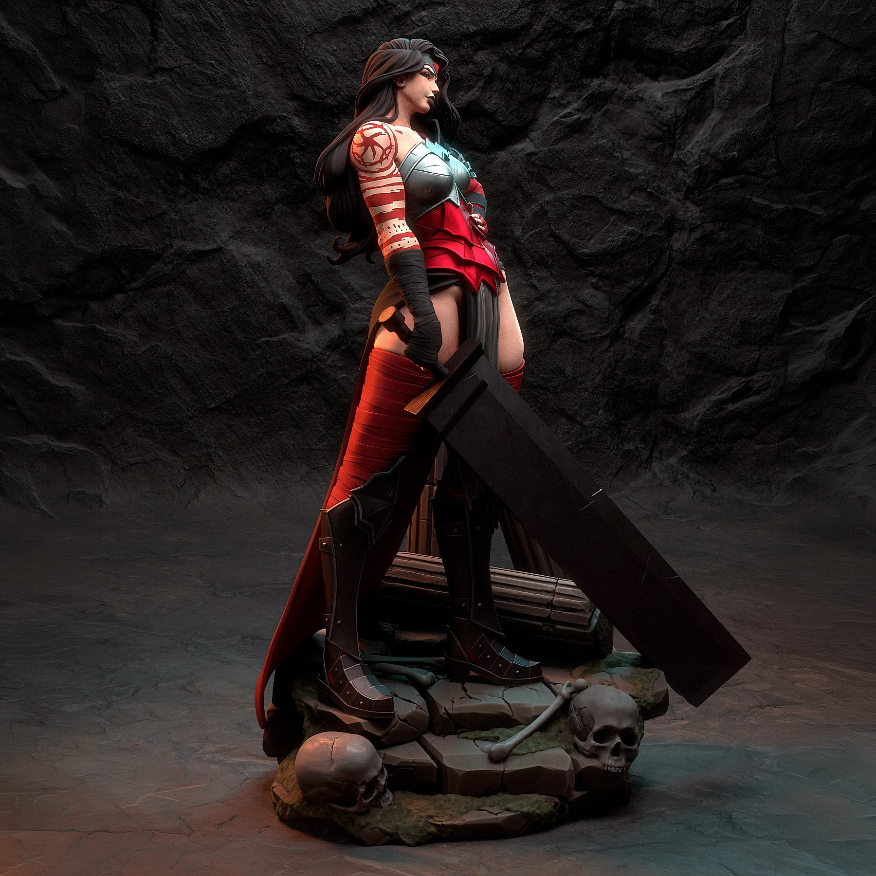 DC Absolte Wonder Woman figure
