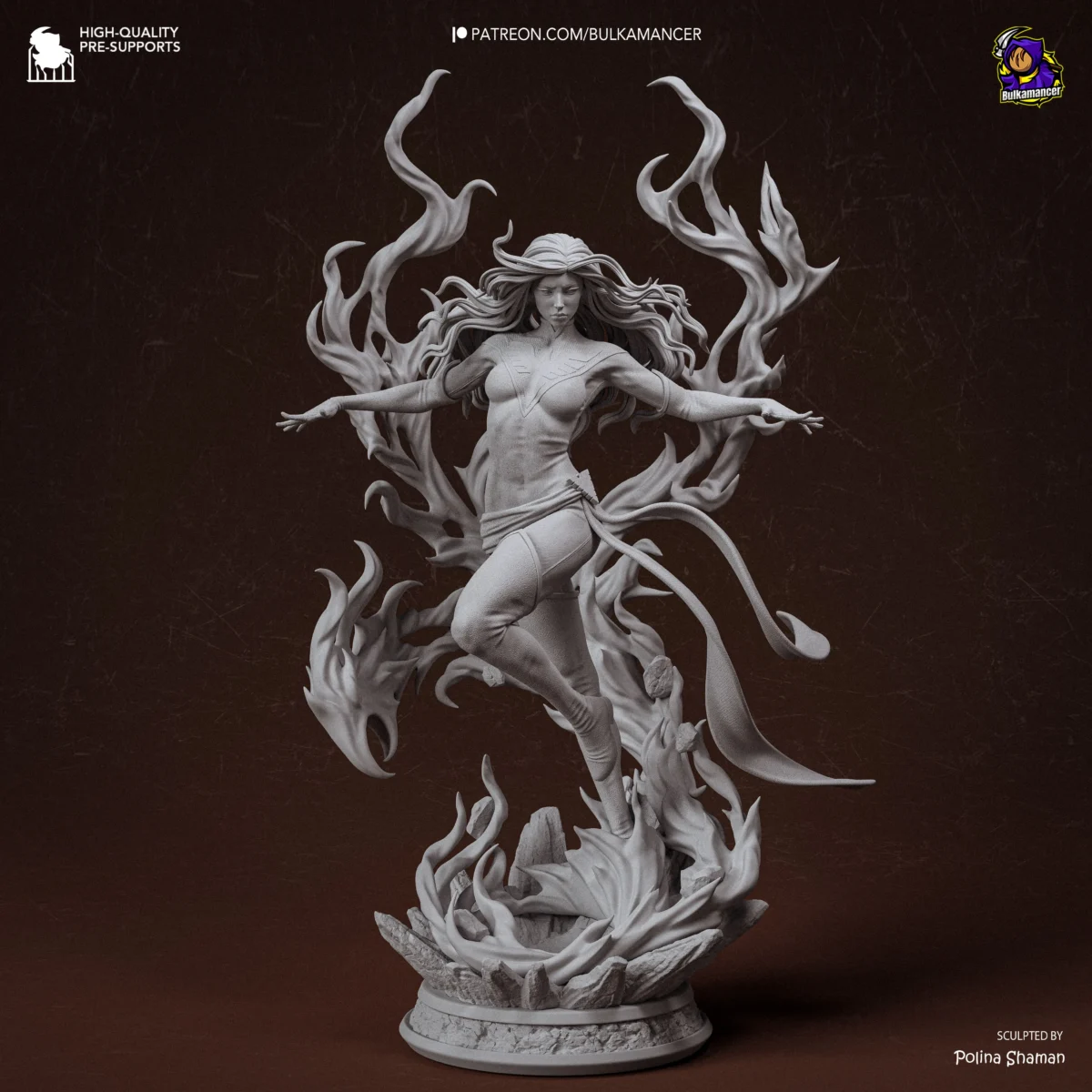 Dark Phoenix Action Figure – Marvel Resin Statue