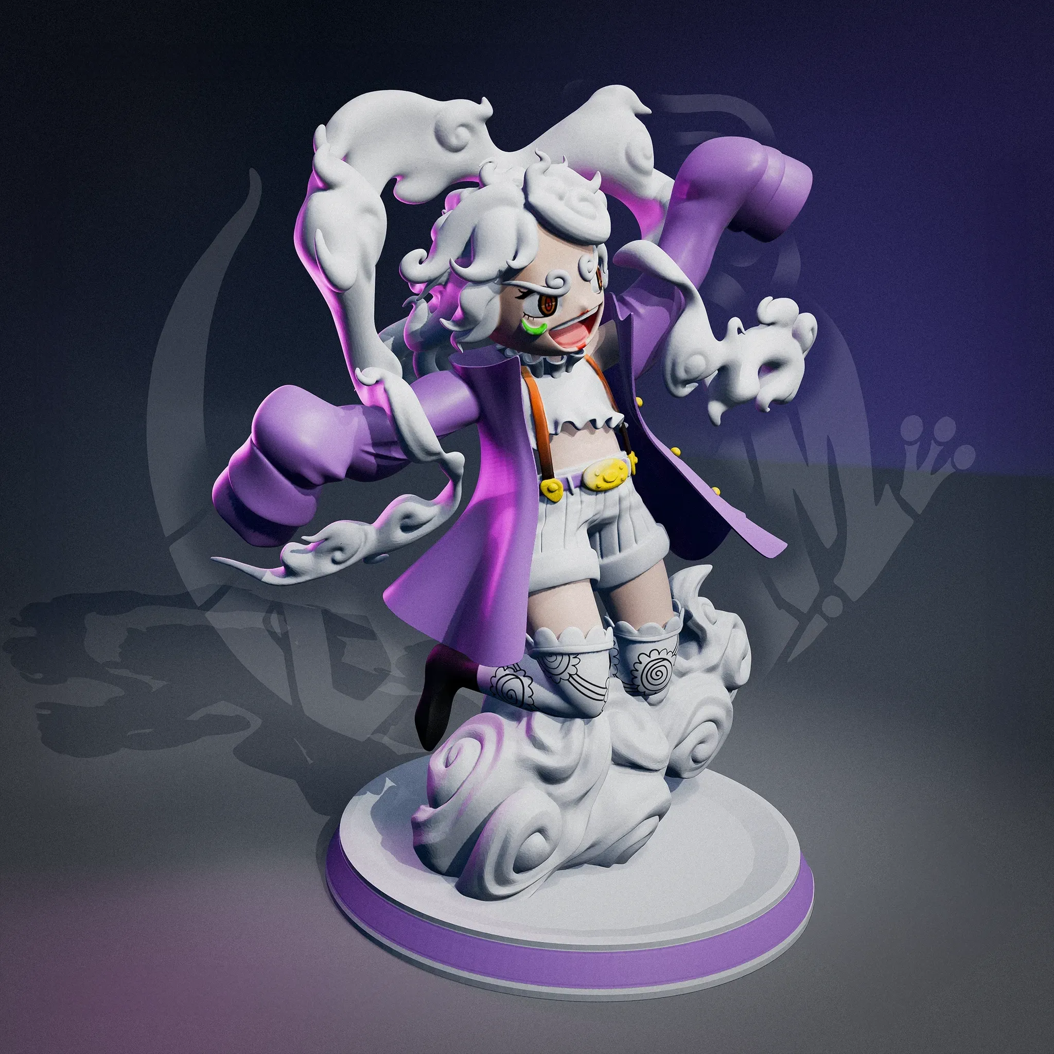One Piece – Bonney Nika Chibi Action Figure - Image 3