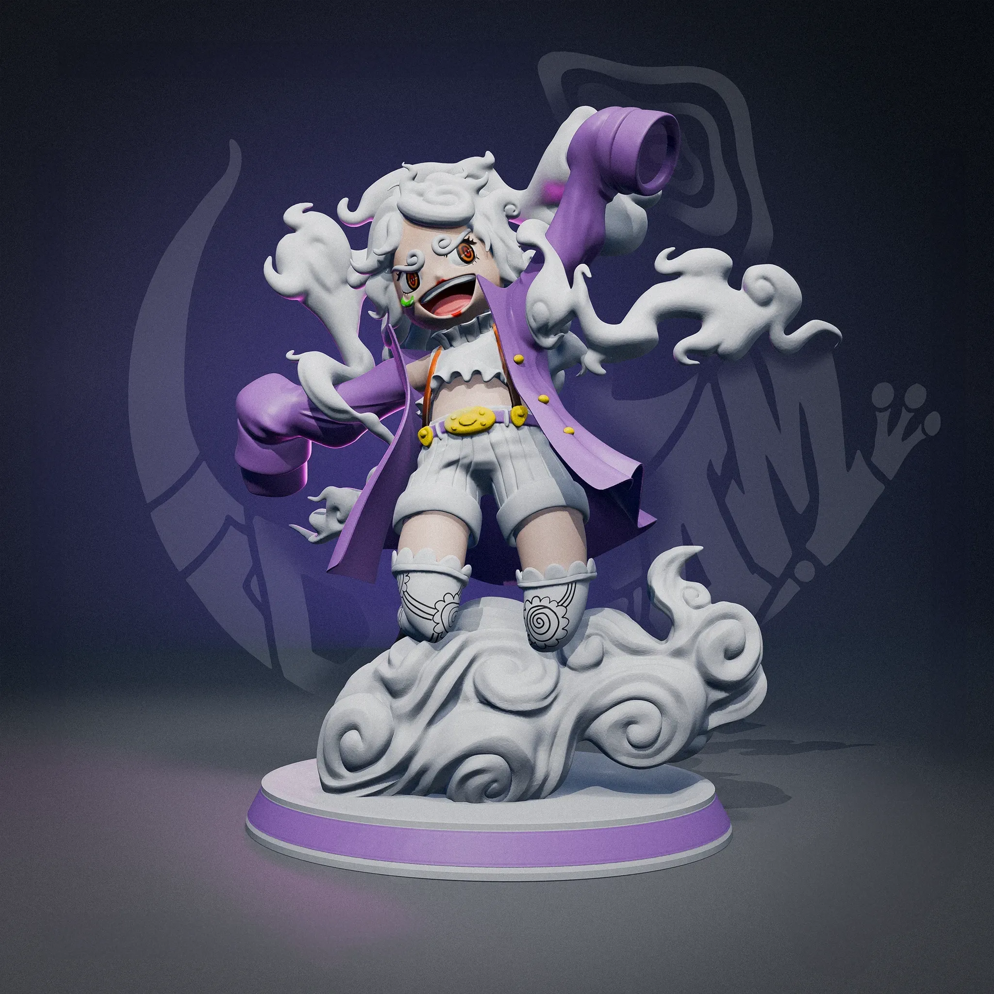 One Piece – Bonney Nika Chibi Action Figure - Image 2
