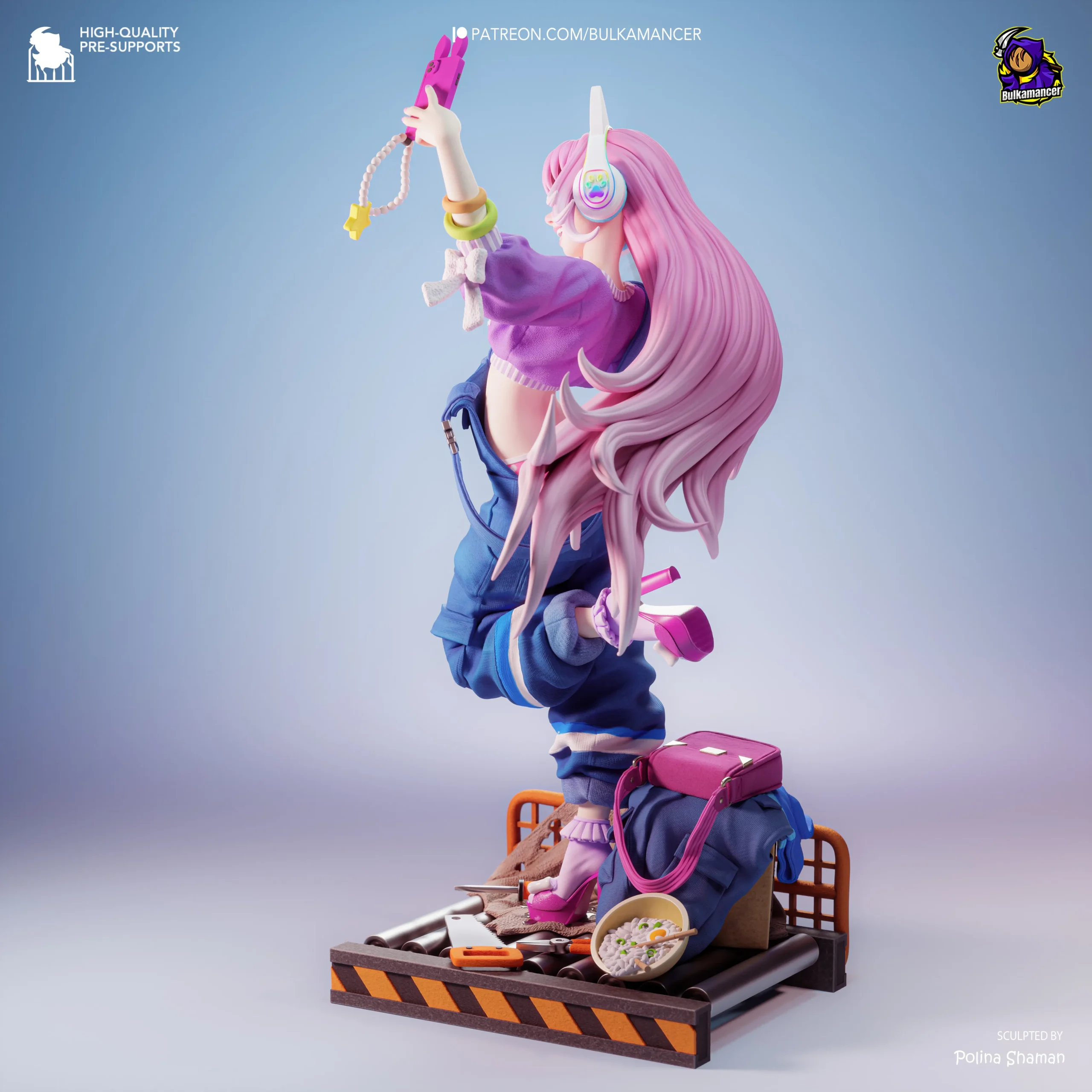 bulkamaner catgirl action figure