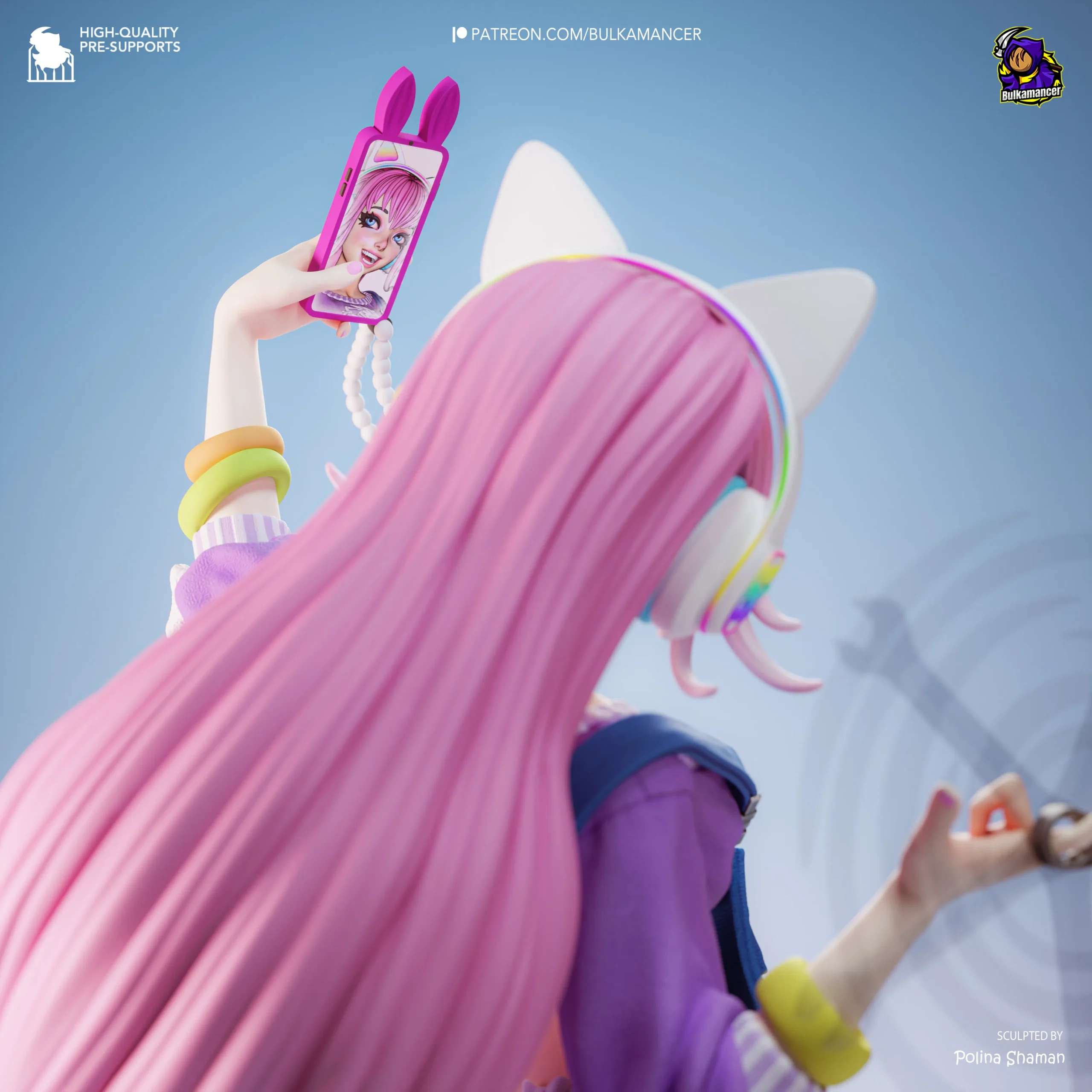 bulkamaner catgirl action figure