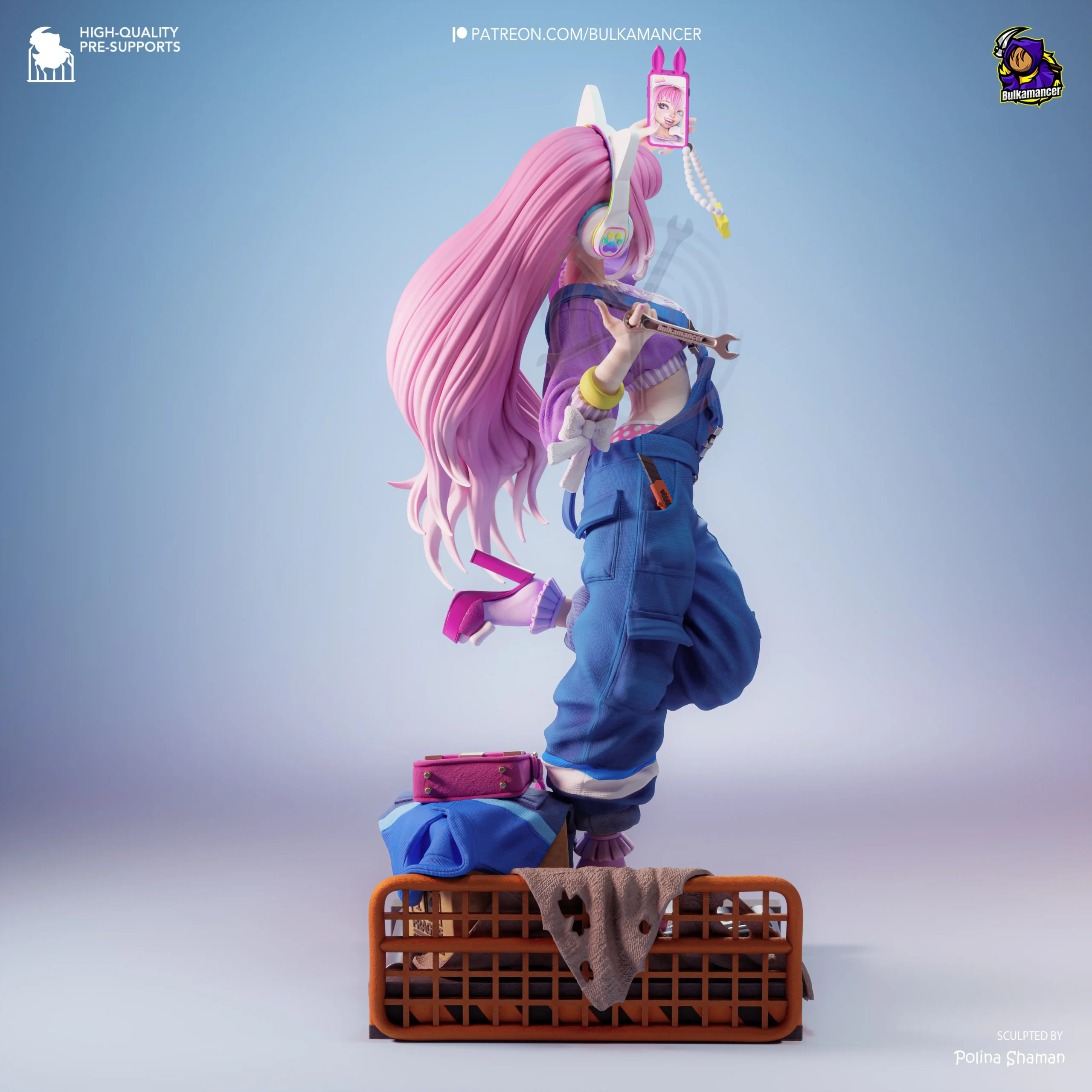 bulkamaner catgirl action figure