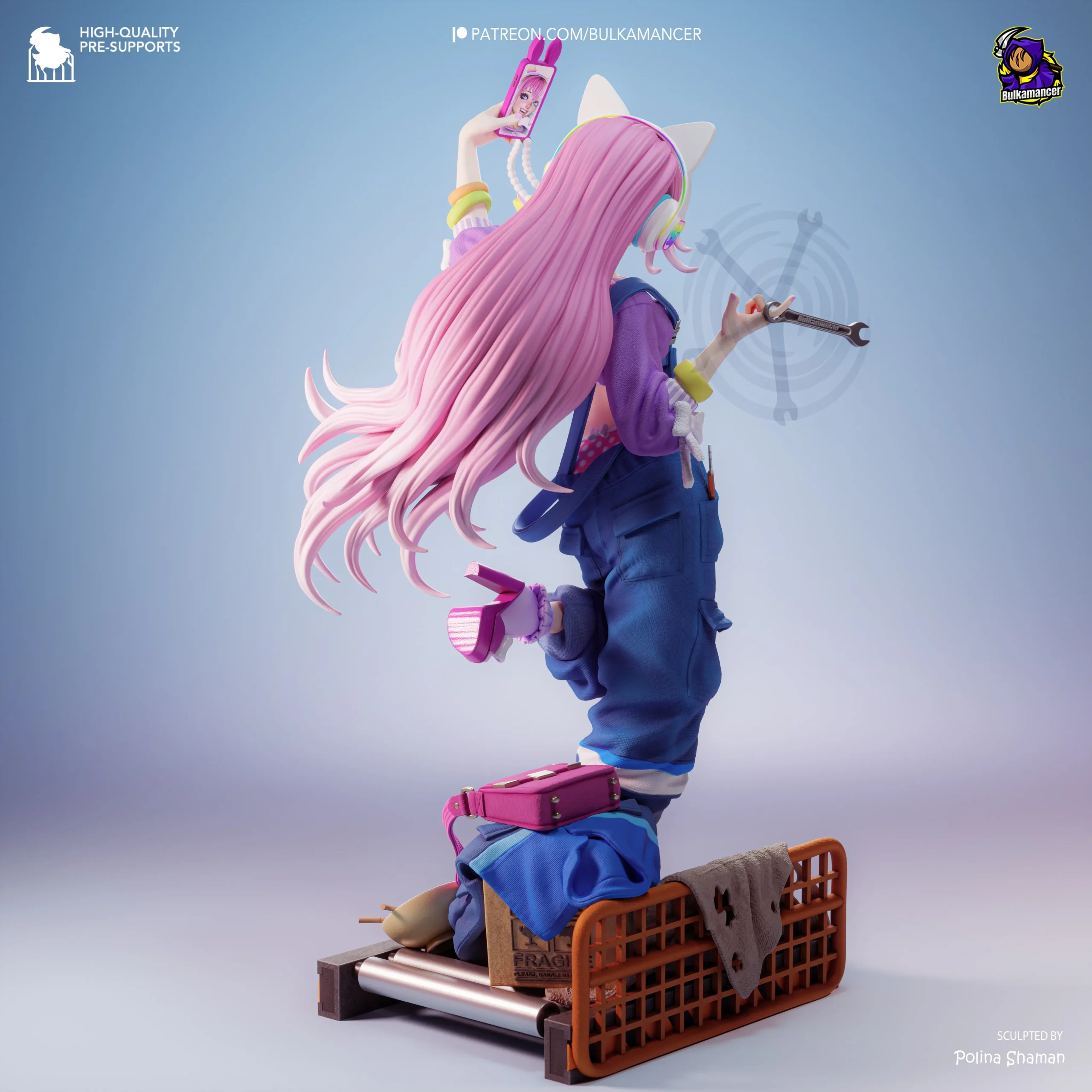 bulkamaner catgirl action figure