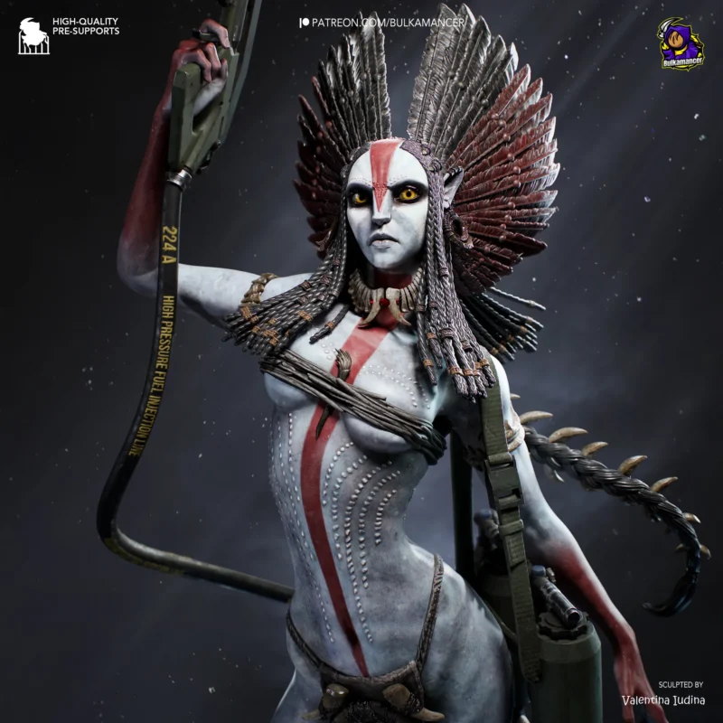 avatar-fire-and-ash-varang-action-figure-model-by-bulkamancer-3d-printed-resin-garage-kit