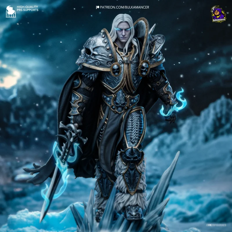 world-of-warcraft-arthas-action-figure-model-by-bulkamancer-sculpts-3d-printed-resin-garage-kit