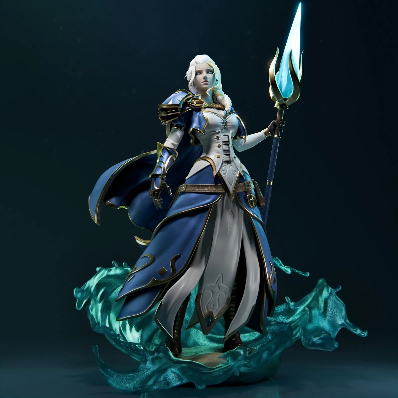 world of warcraft jaina proudmoore figure