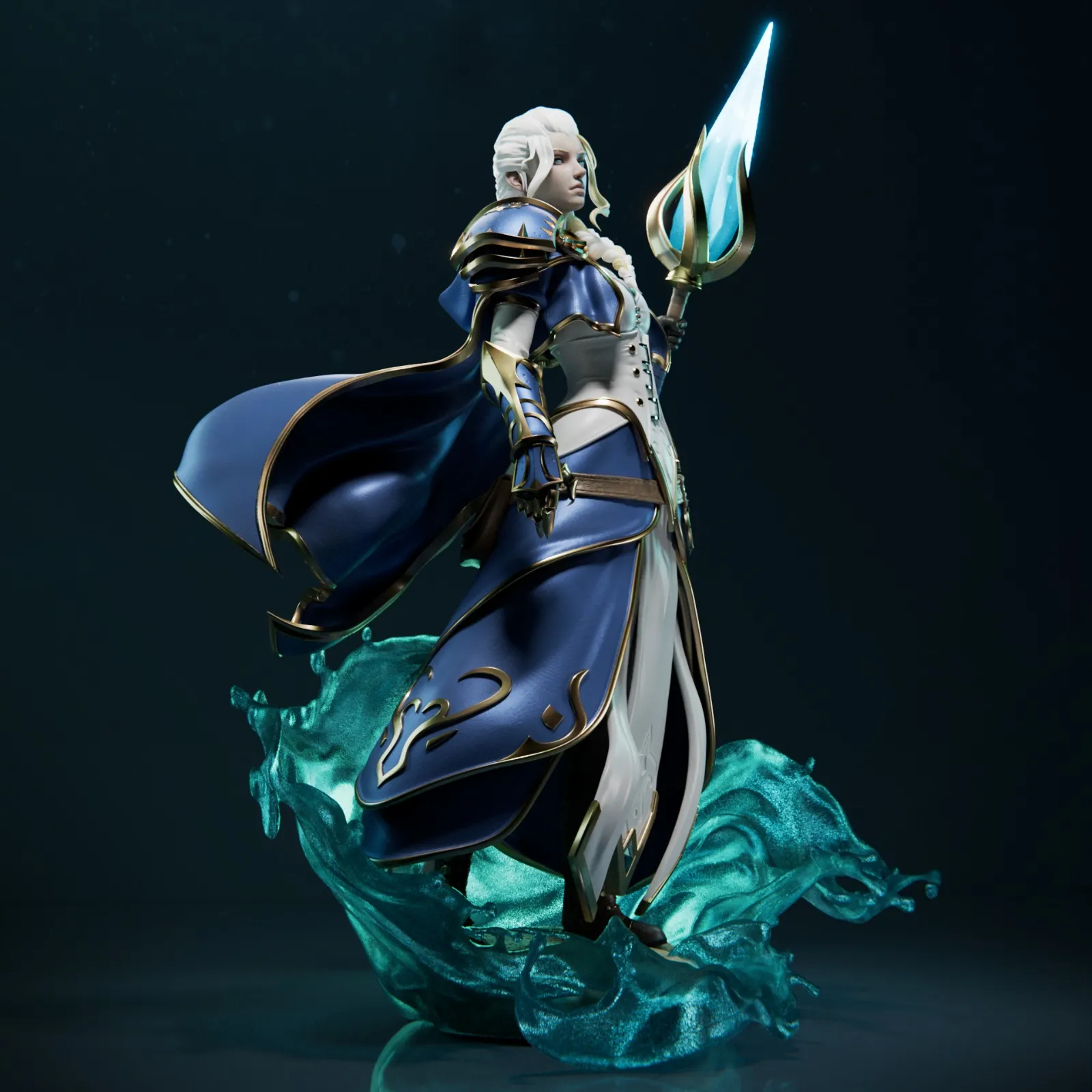 world of warcraft jaina proudmoore figure