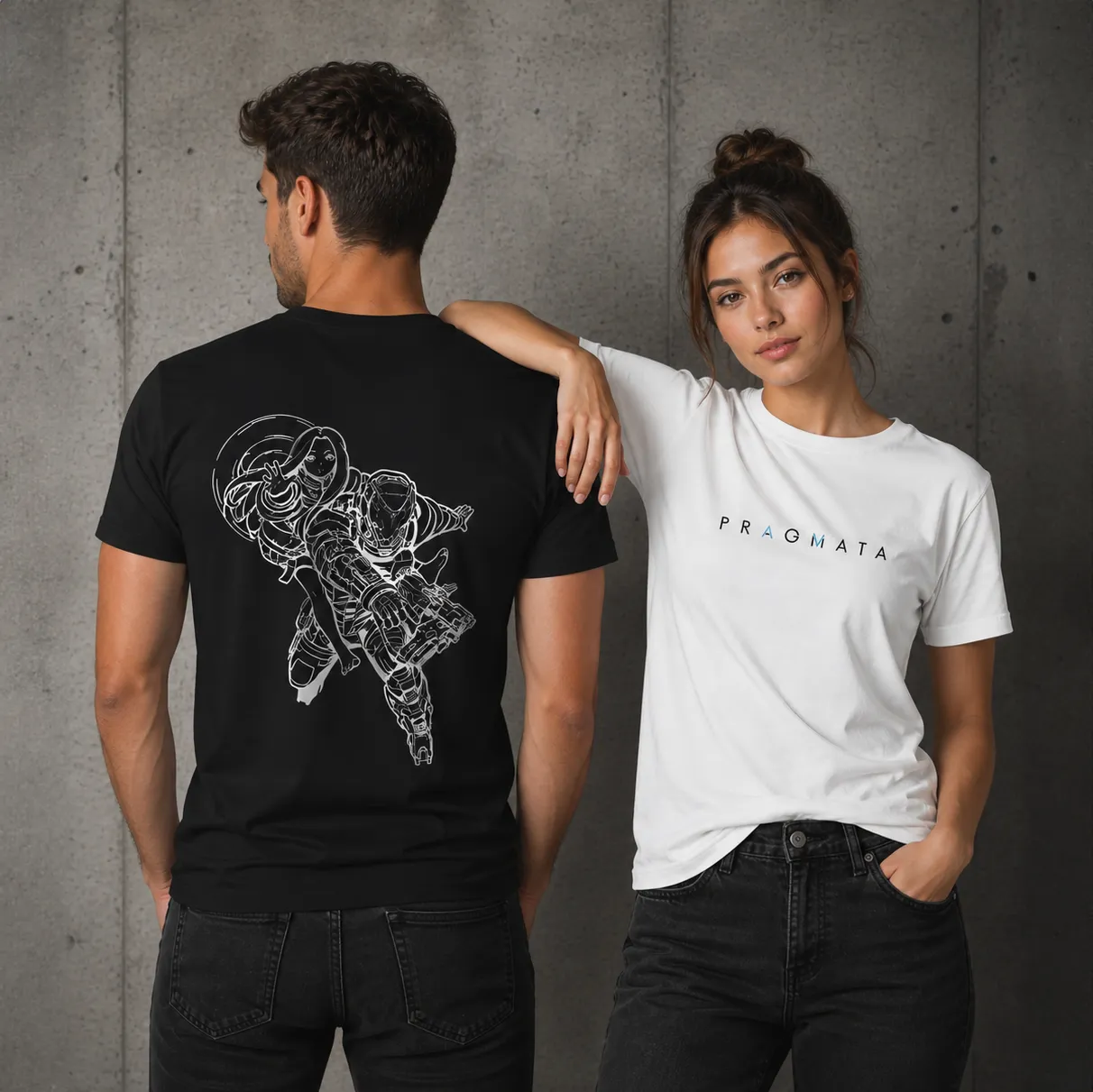 PRAGMATA – Diana with Hugh T-Shirt