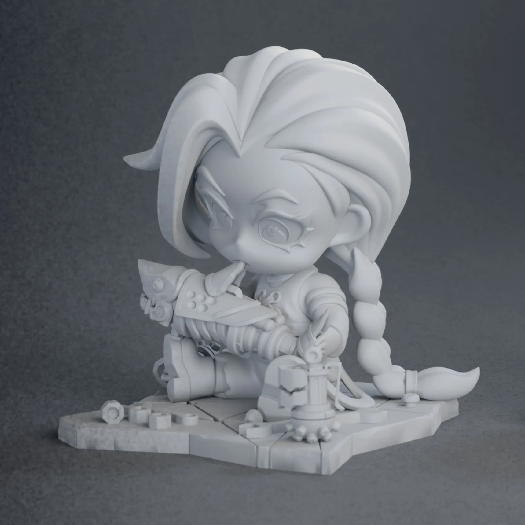 chibi jinx figure