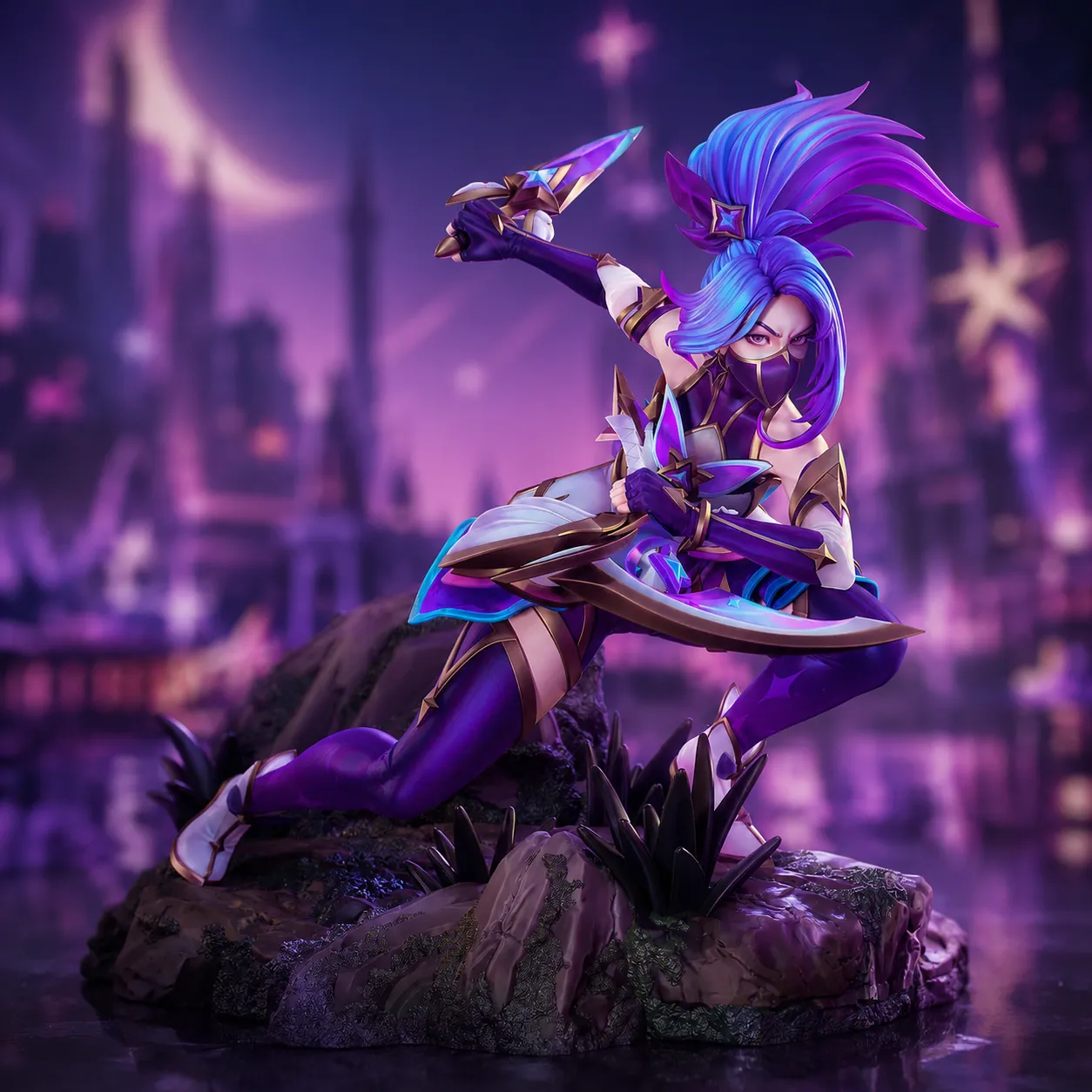 league of legends star guardian akali figure