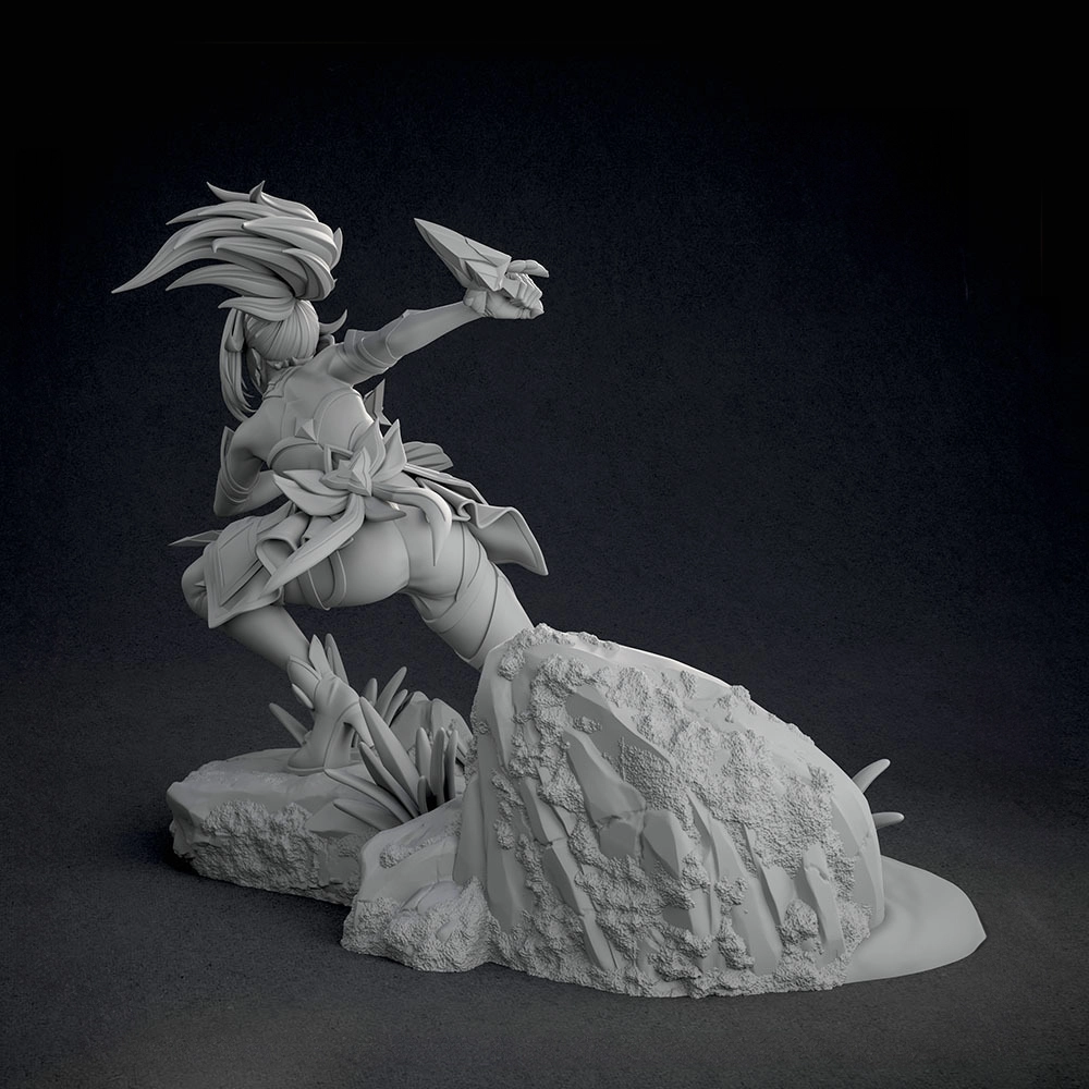 league of legends star guardian akali figure