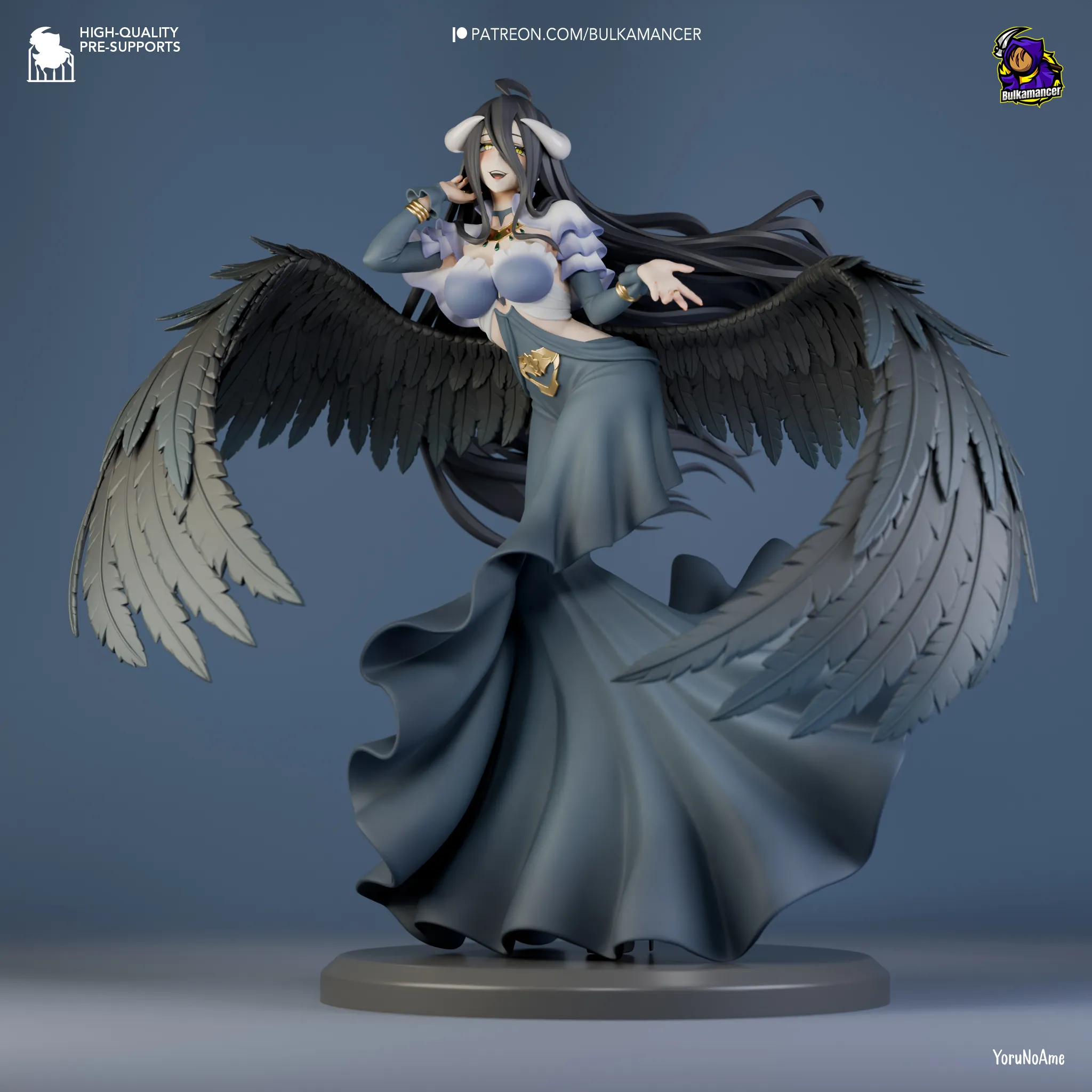 Overlord albedo action figure