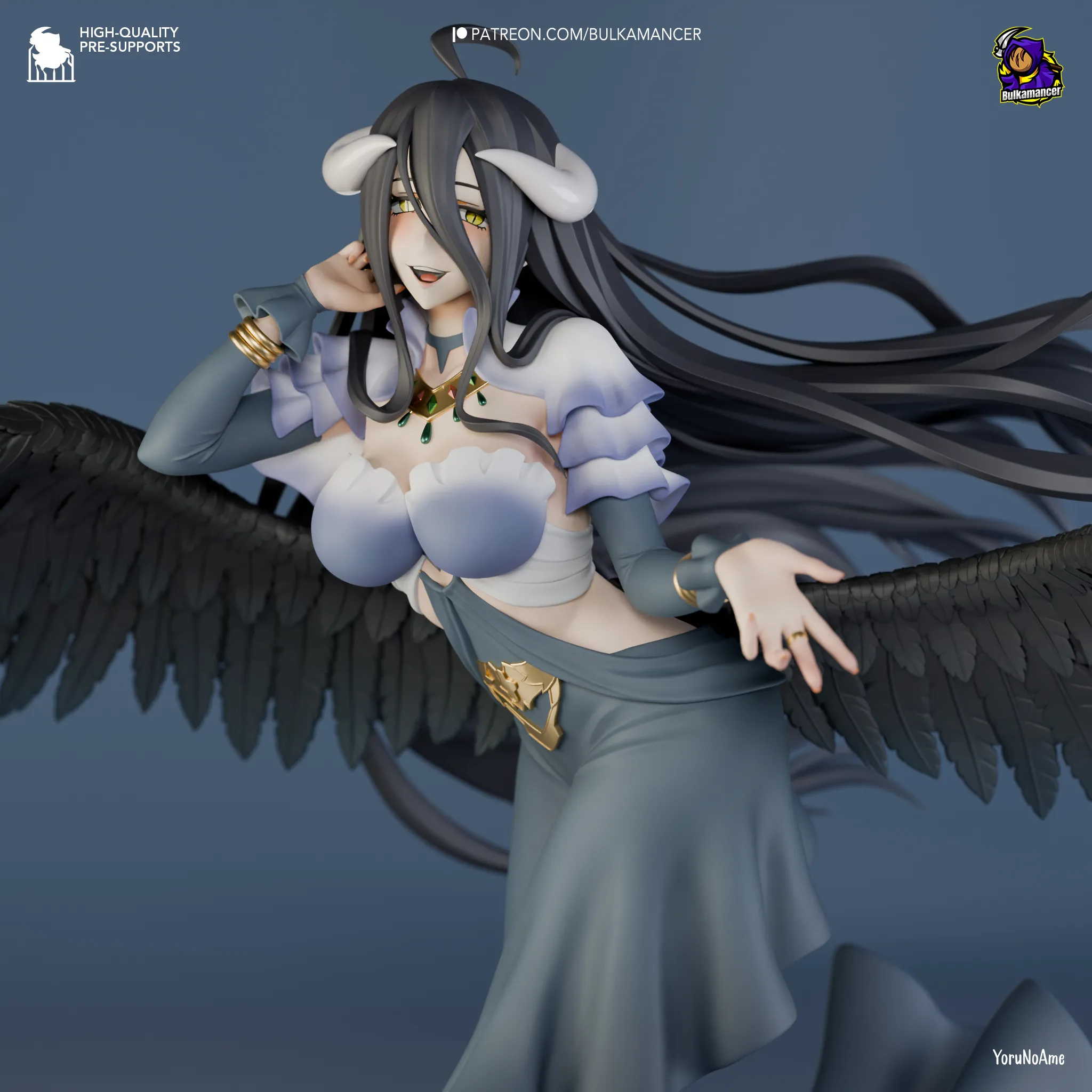 Overlord albedo action figure