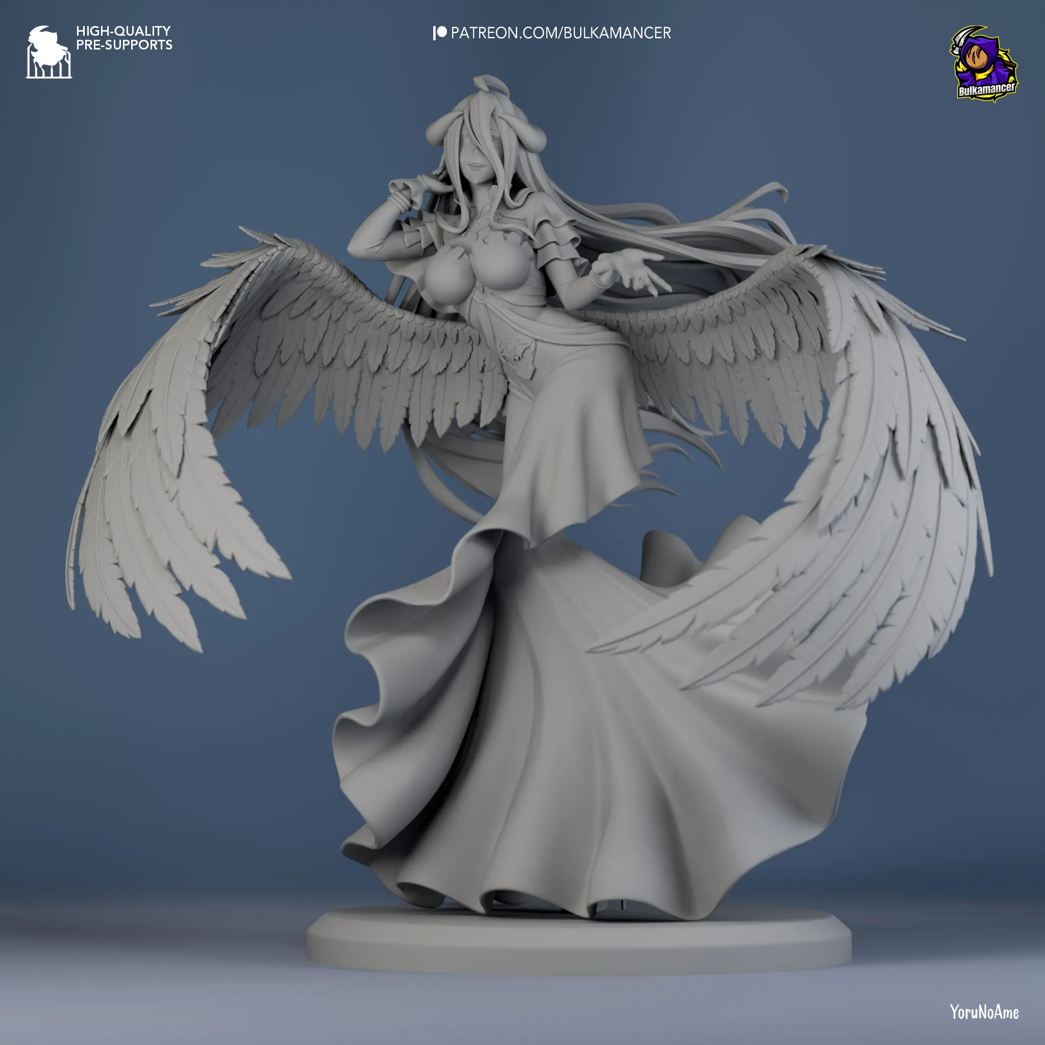 Overlord albedo action figure