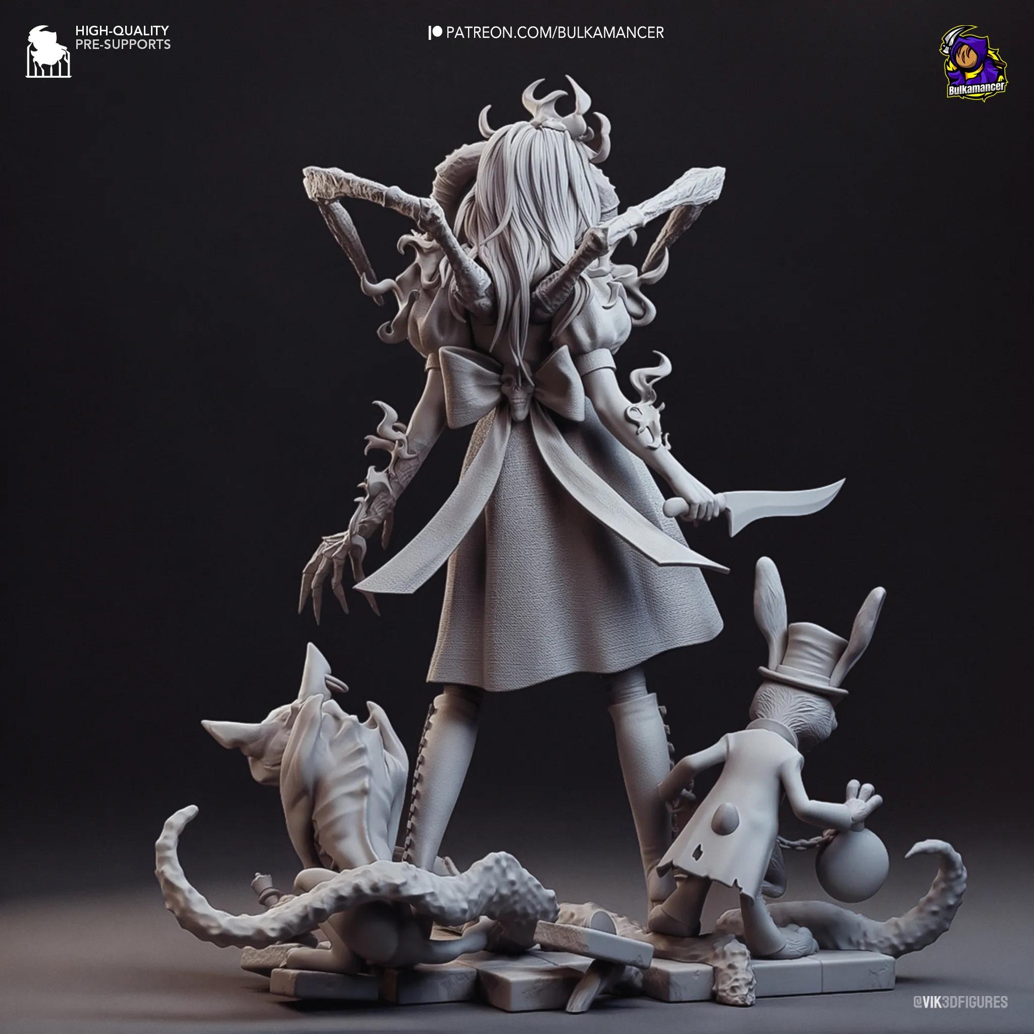 アリス イン ナイトメア American McGee's Aliceフィギュア American McGee's Alice – Alice Action Figure