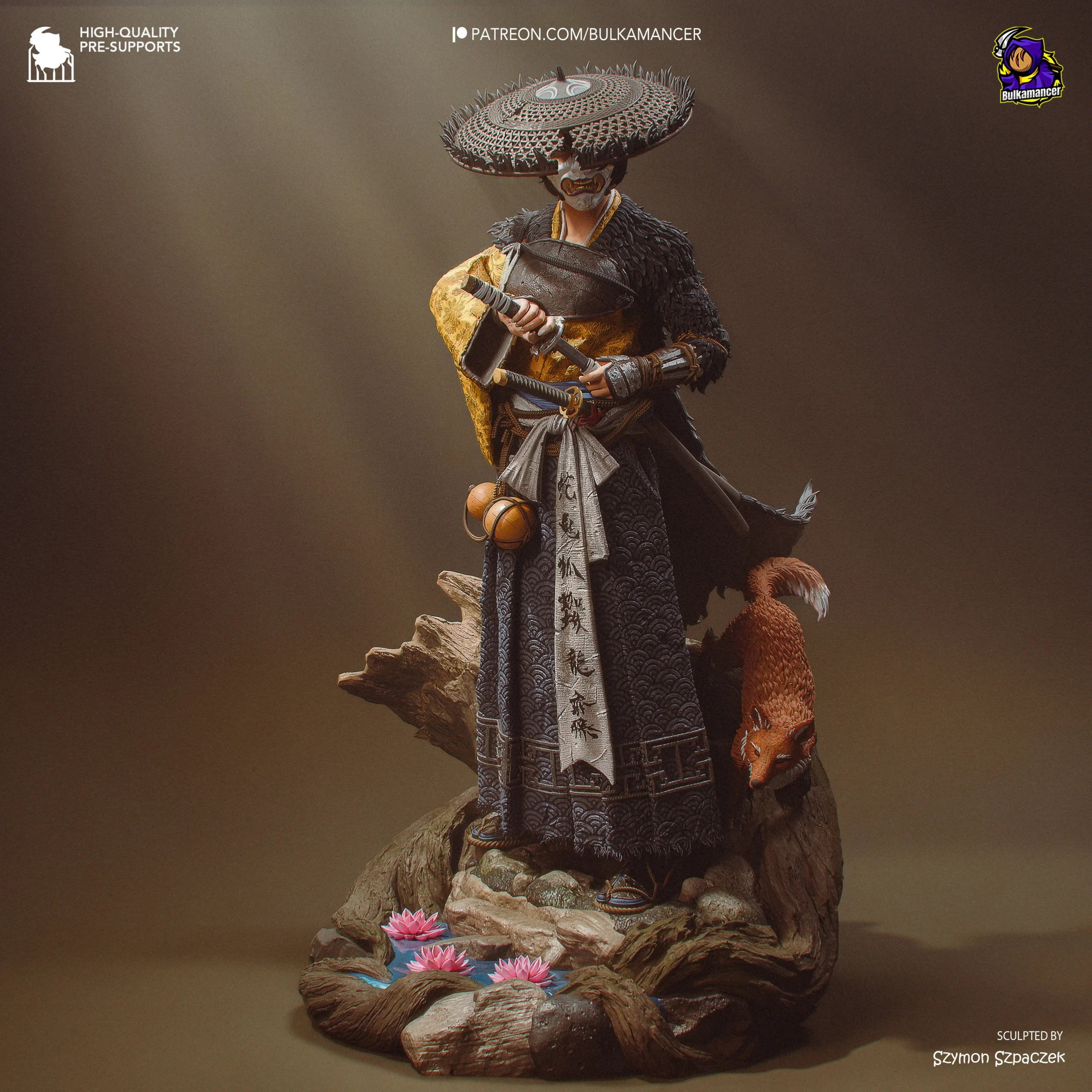 ghost of yotei atsu figure