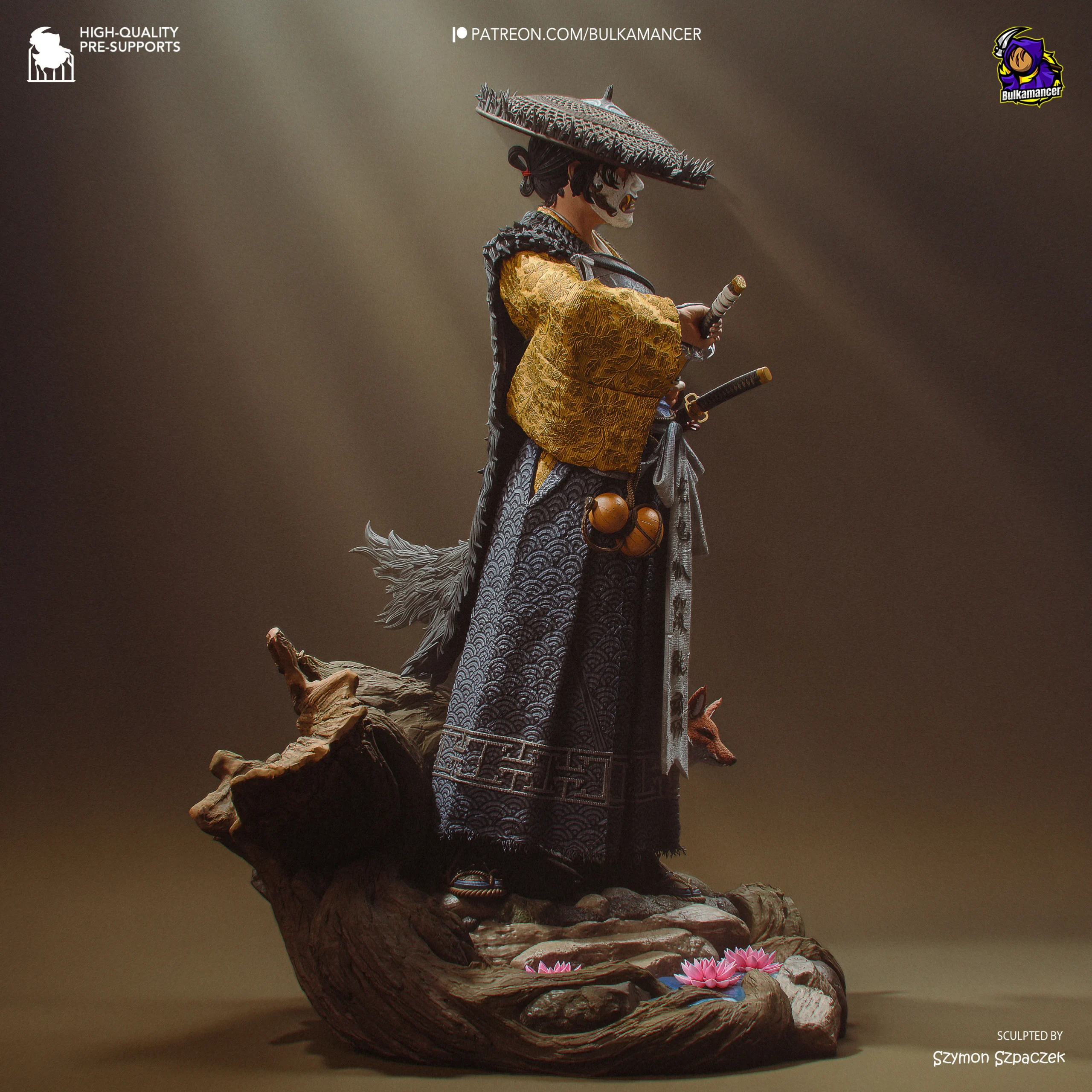ghost of yotei atsu figure