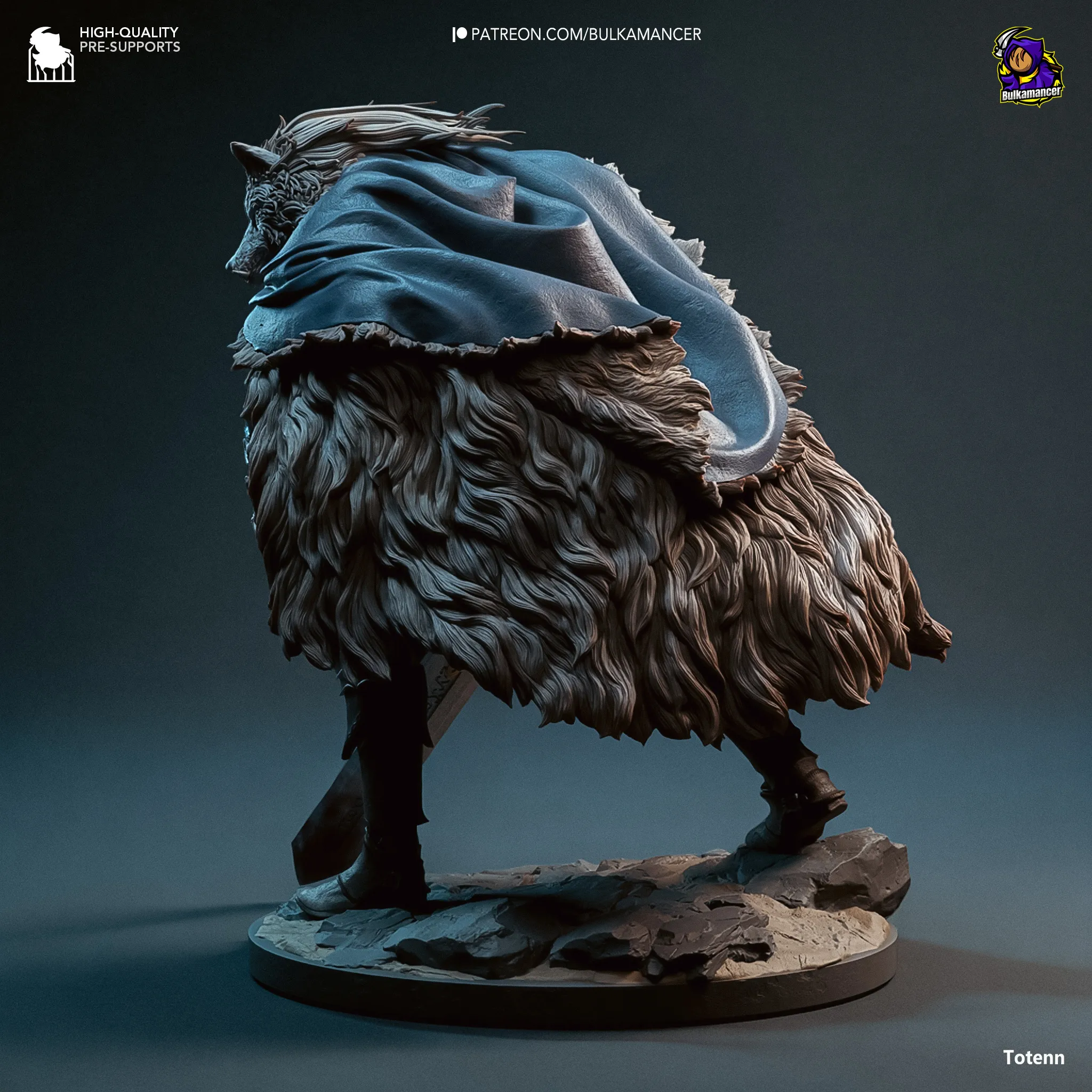 Elden Ring Blaidd the Half-Wolf Action Figure