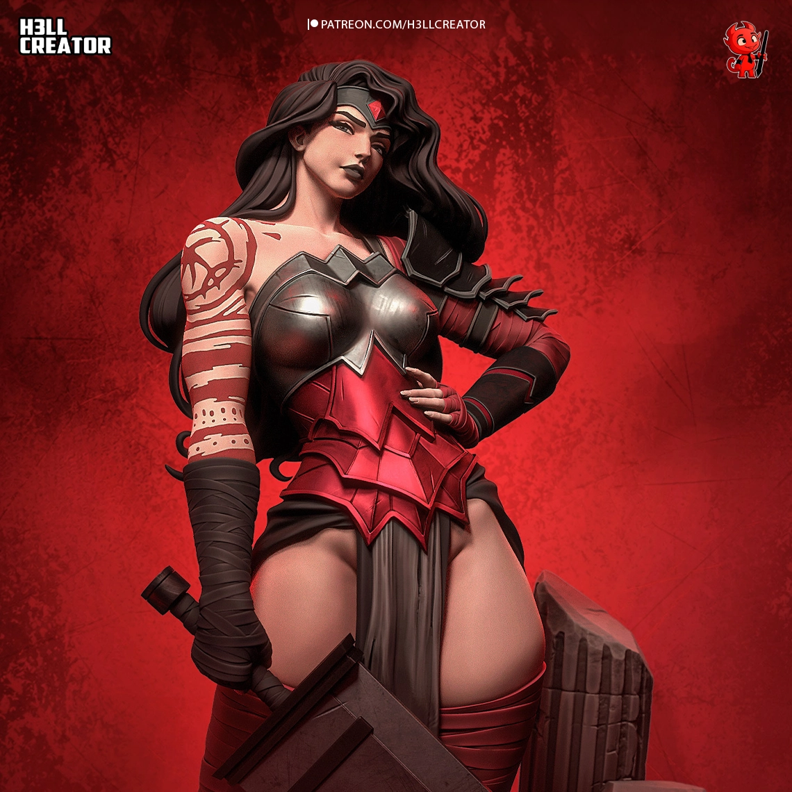 DC Absolte Wonder Woman figure