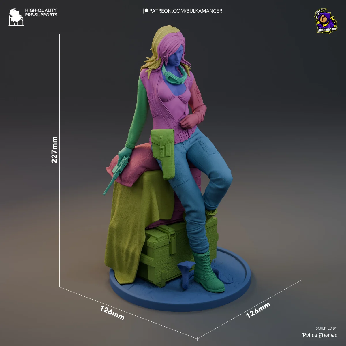 Metal Gear Solid Delta EVA Action Figure Resin Garage Kit