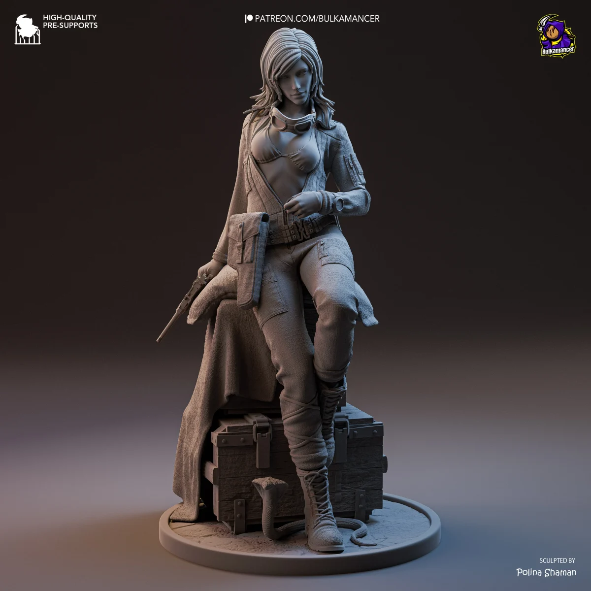 Metal Gear Solid Delta EVA Action Figure Resin Garage Kit