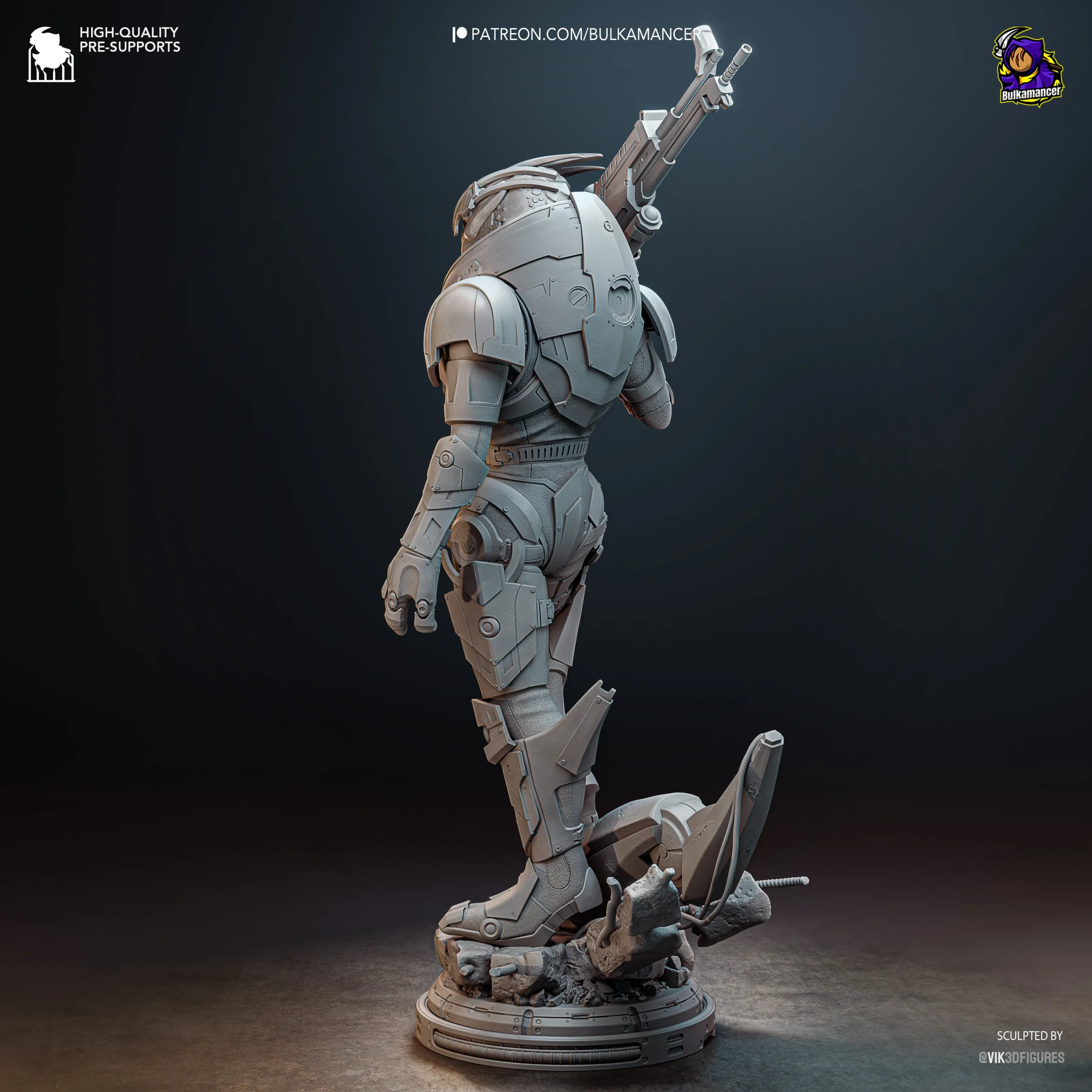 mass effect garrus figure