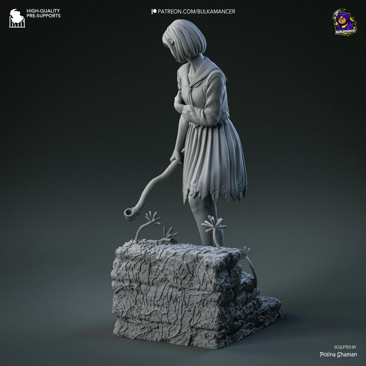 SF・ファンタジー・ホラー Toys-K-psycho Silent Hill f Hinako Action Figure Resin Garage Kit