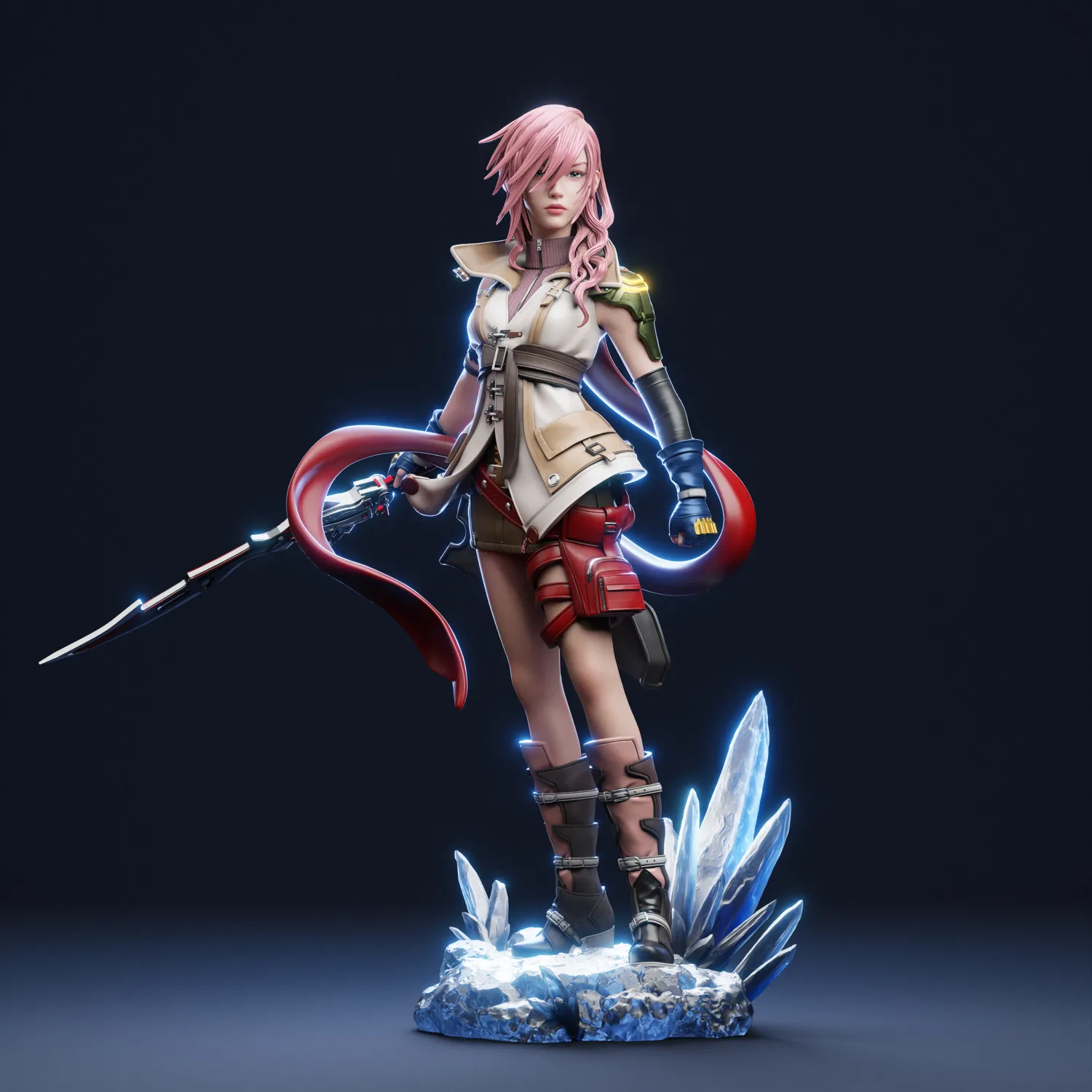final fantasy xiii lightning action figure