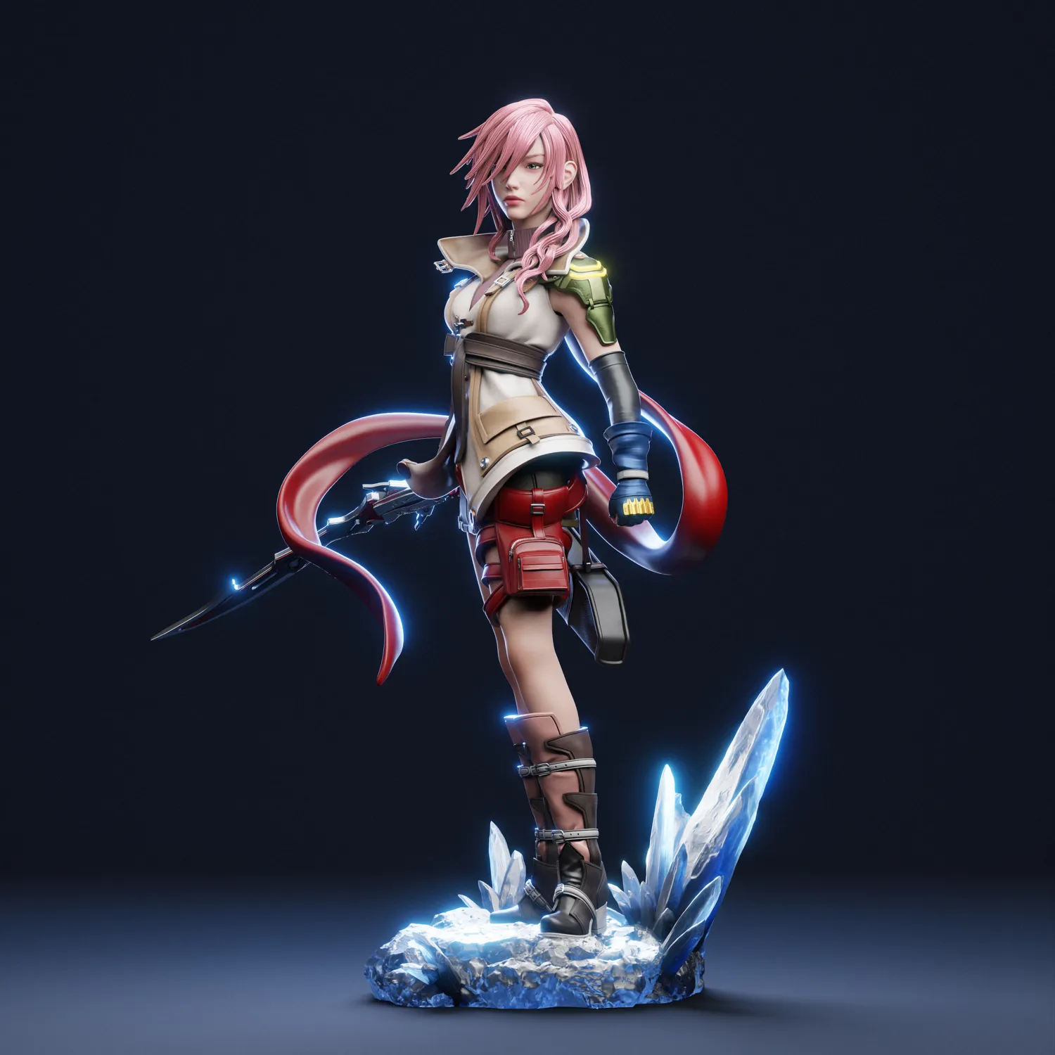 Final Fantasy XIII Lightning Action Figure Resin Garage Kit