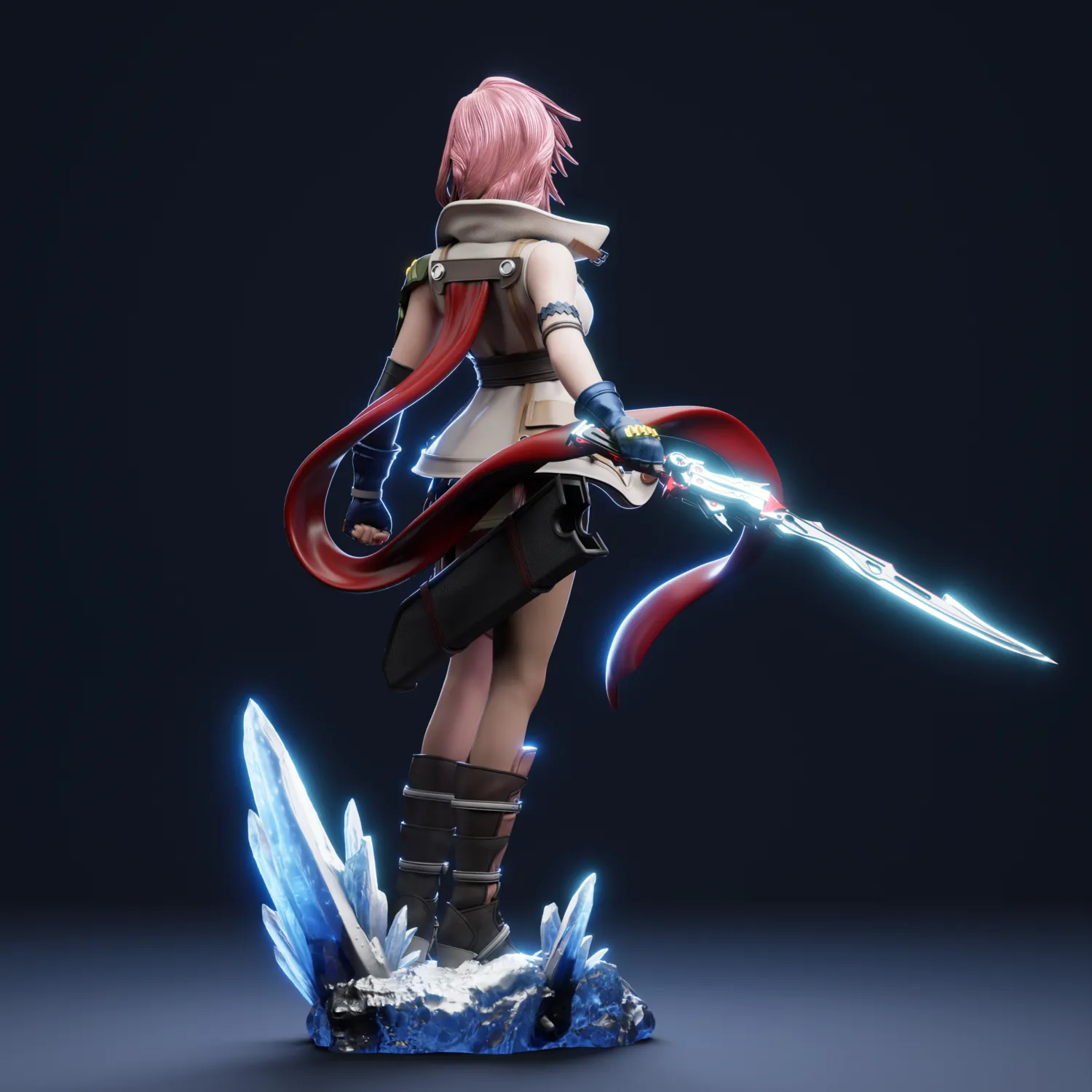 final fantasy xiii lightning action figure