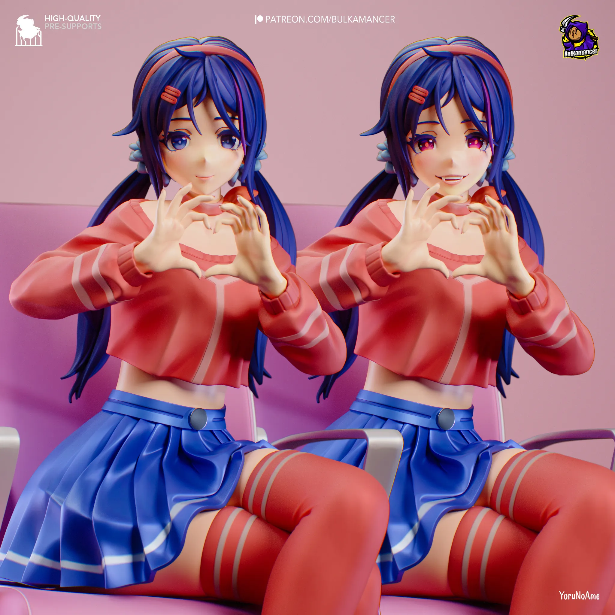 MiSide Mita Action Figure