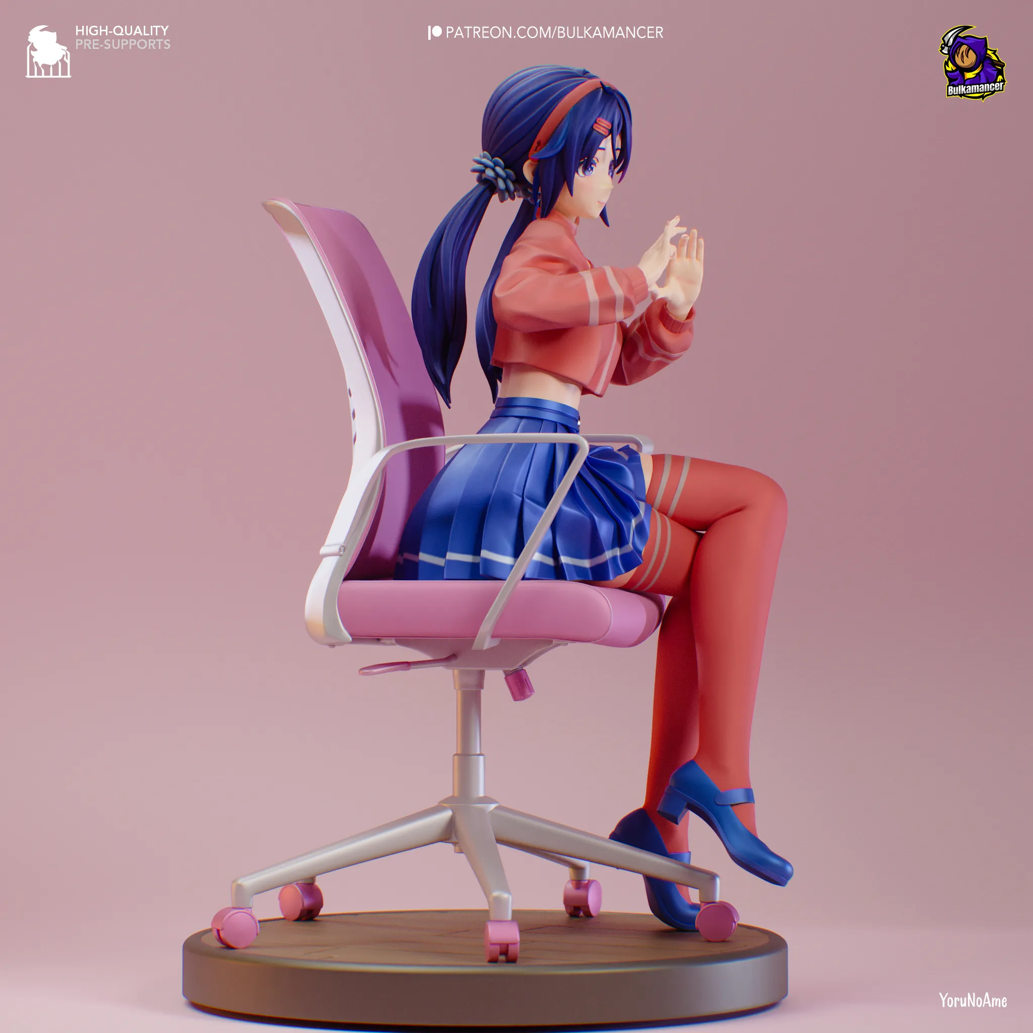 MiSide Mita Action Figure