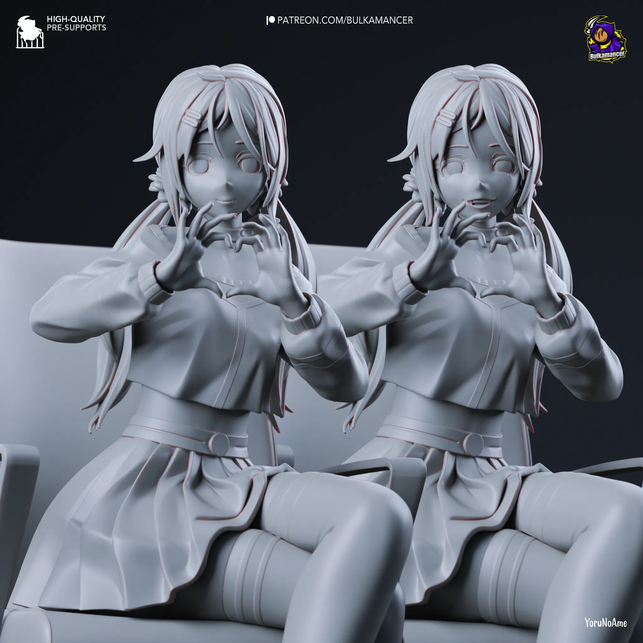 MiSide Mita Action Figure