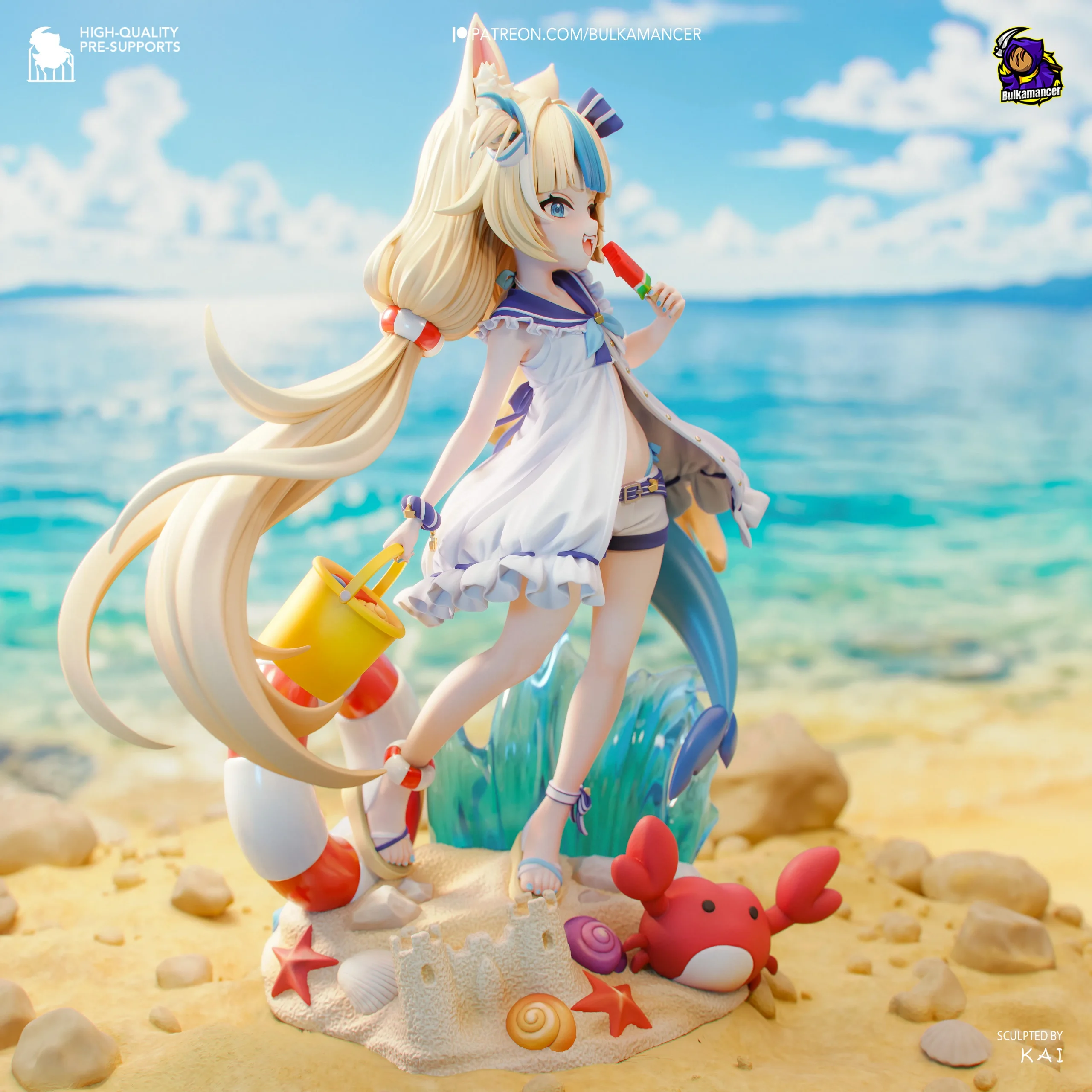 vtuber sameko saba figure