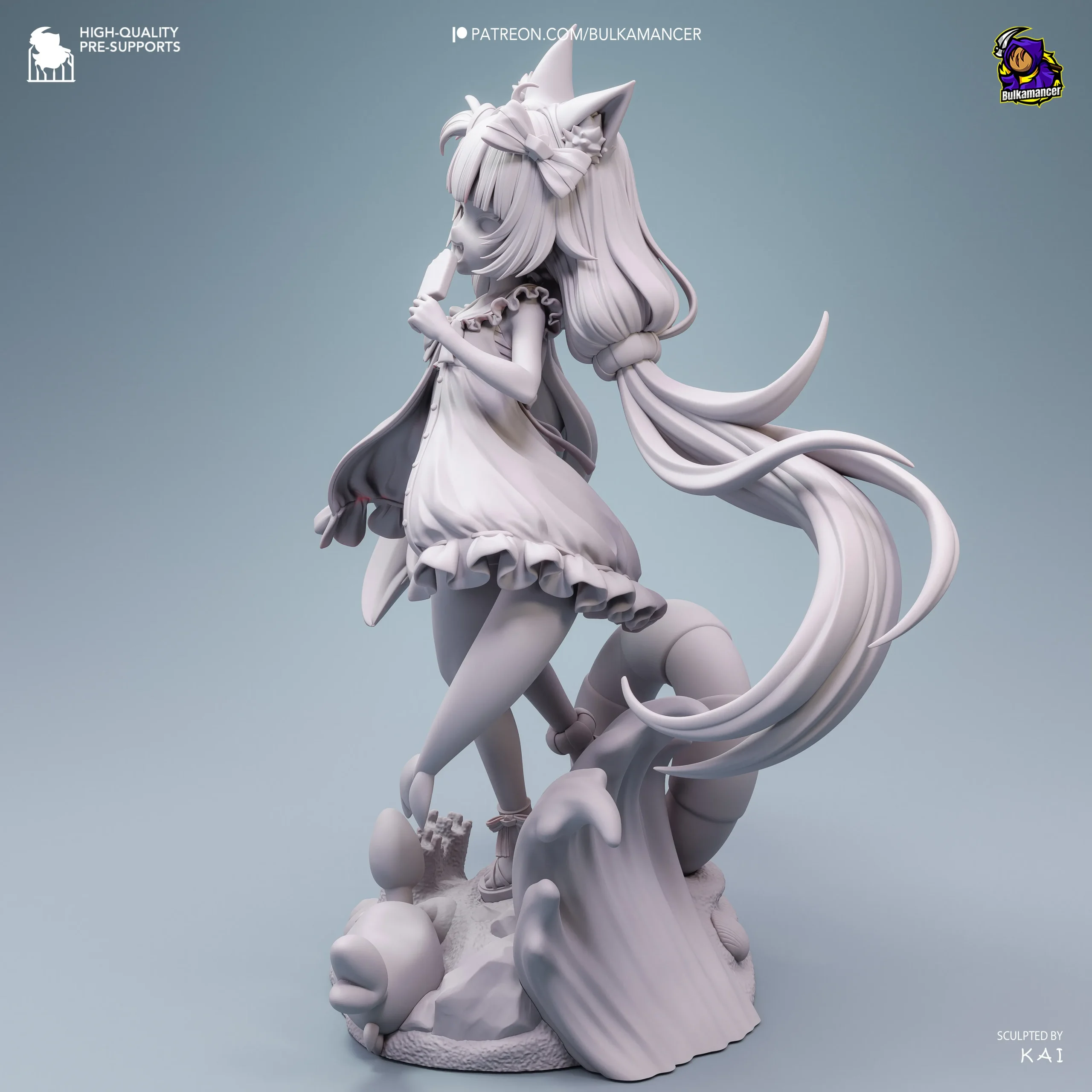 vtuber sameko saba figure